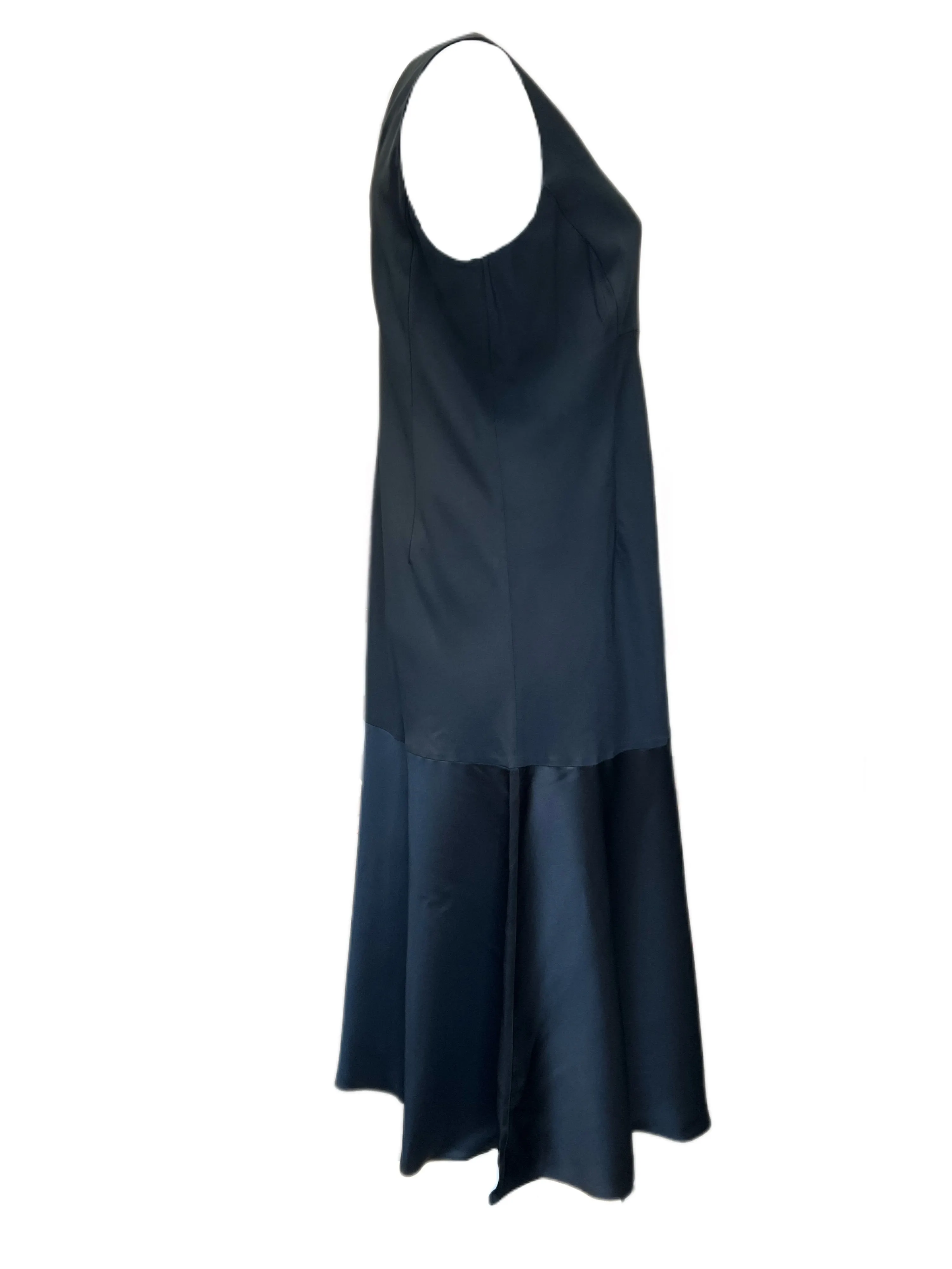 Marina Rinaldi Women's Black Dover Zipper Closure Shift Dress NWT