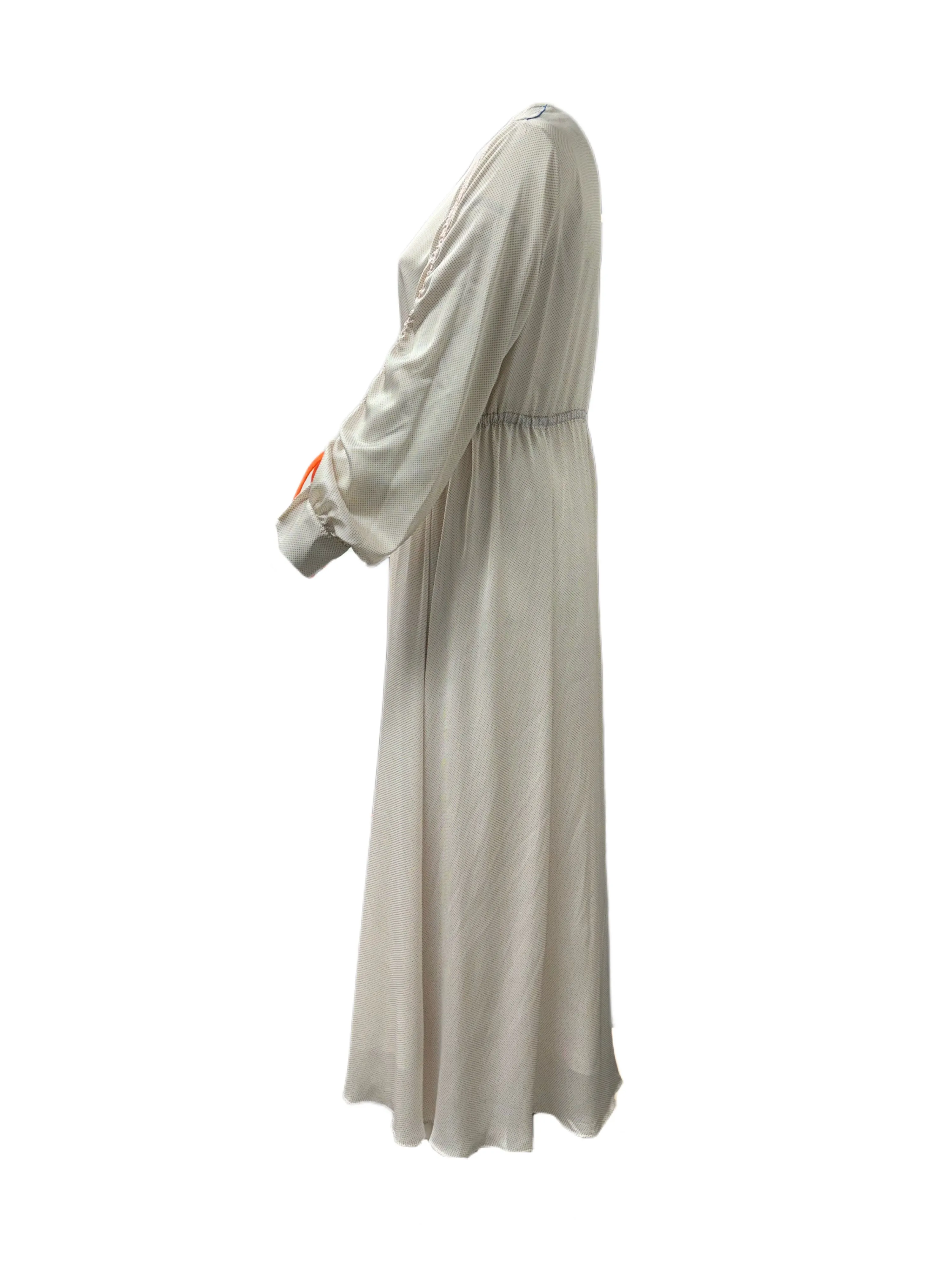 Marina Rinaldi Women's Ivory Dock Pullover Shift Dress NWT