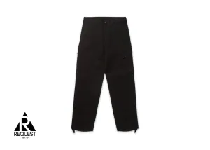 Matt Black Cargo Pants "Black"