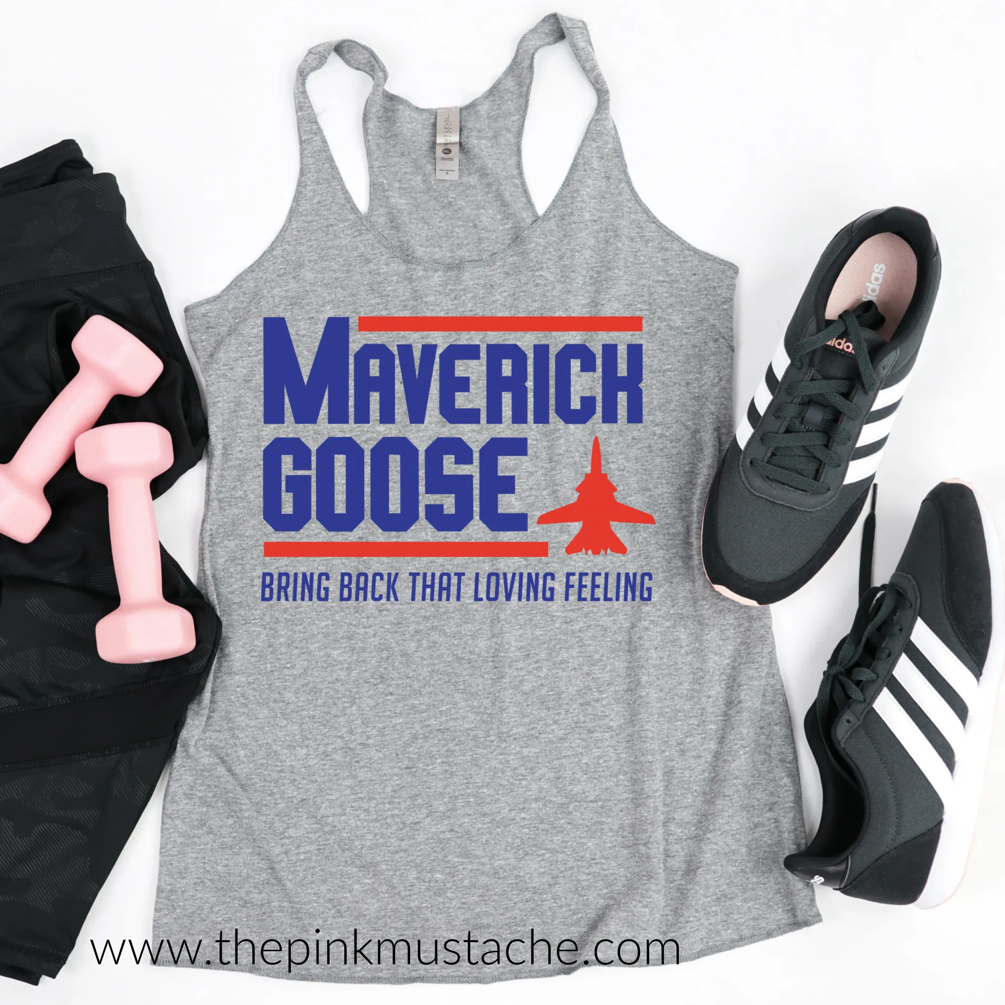 Maverick Goose Racerback Tank Top / Top Gun Inspired Tank
