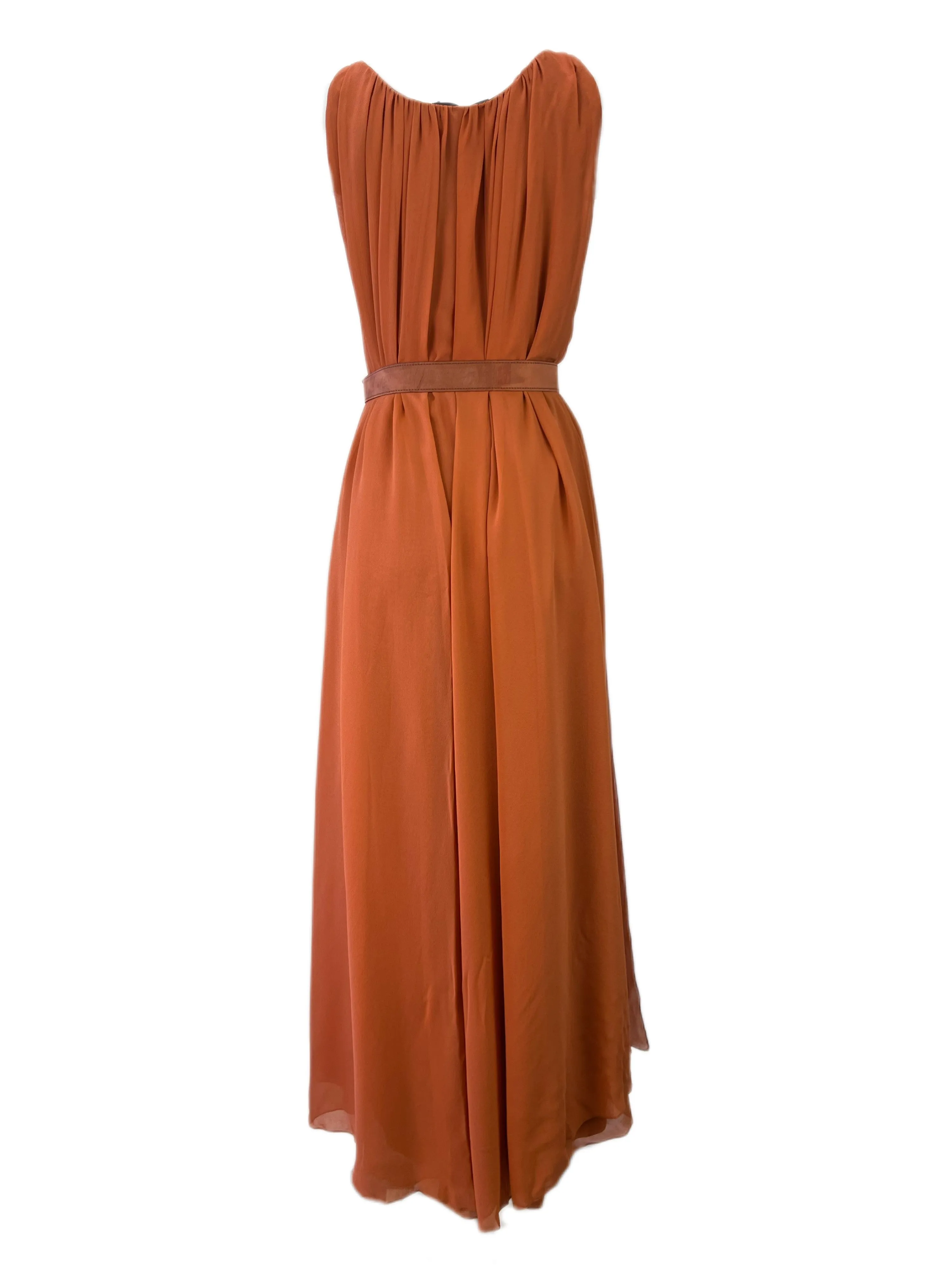 Max Mara Women's Copper Manolo Shift Dress Size 6 NWT