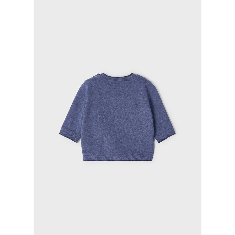 Mayoral Jersey Sweater - Vintage Blue