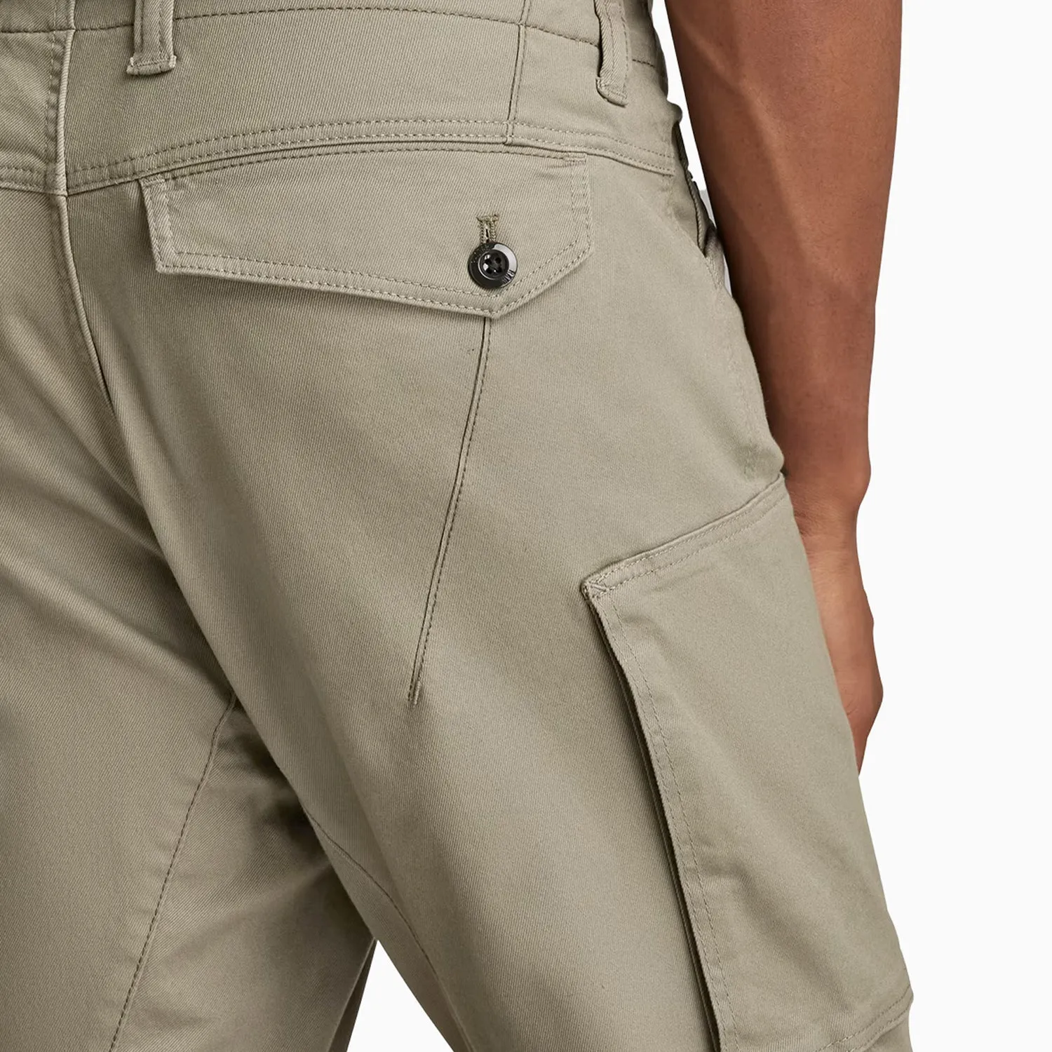 Men's Zip Pocket 3D Skinny Cargo Pant