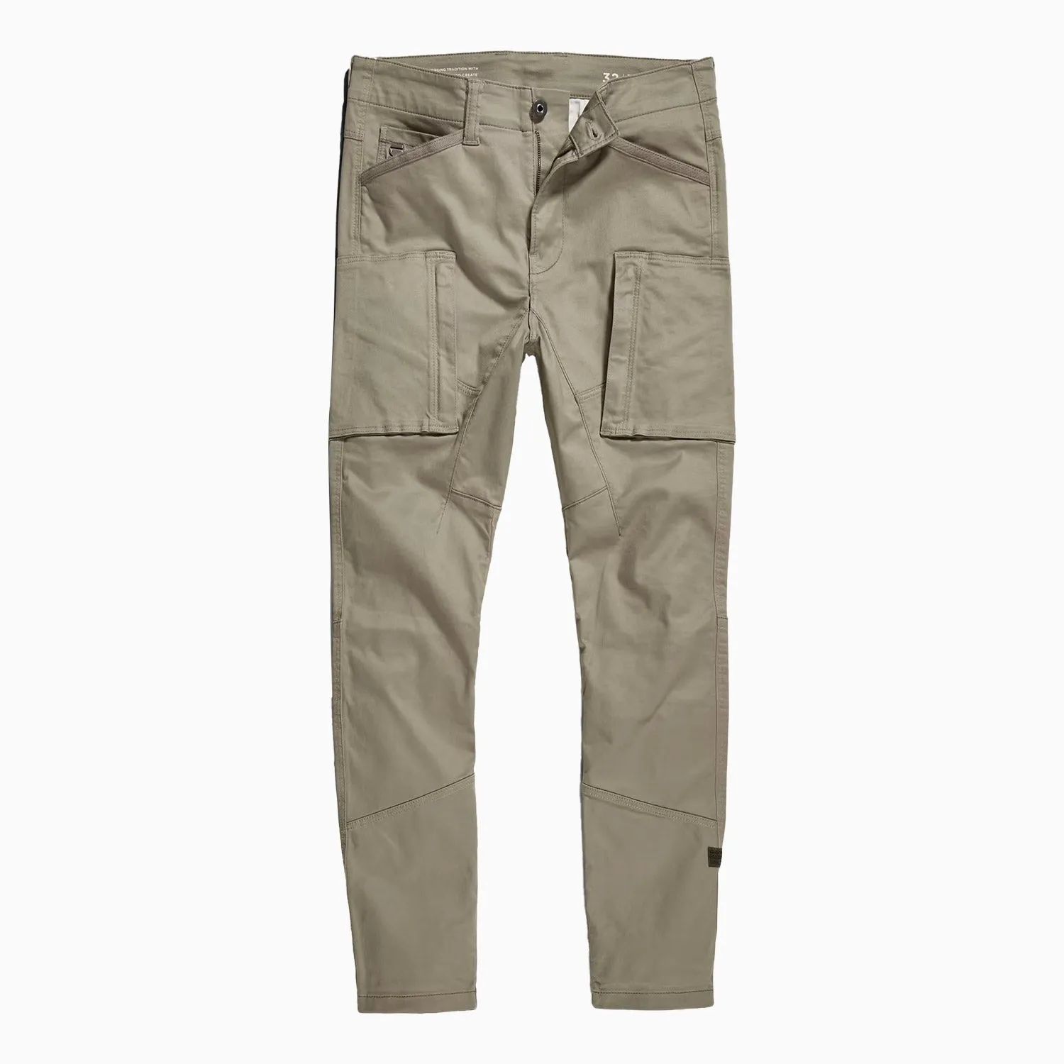 Men's Zip Pocket 3D Skinny Cargo Pant