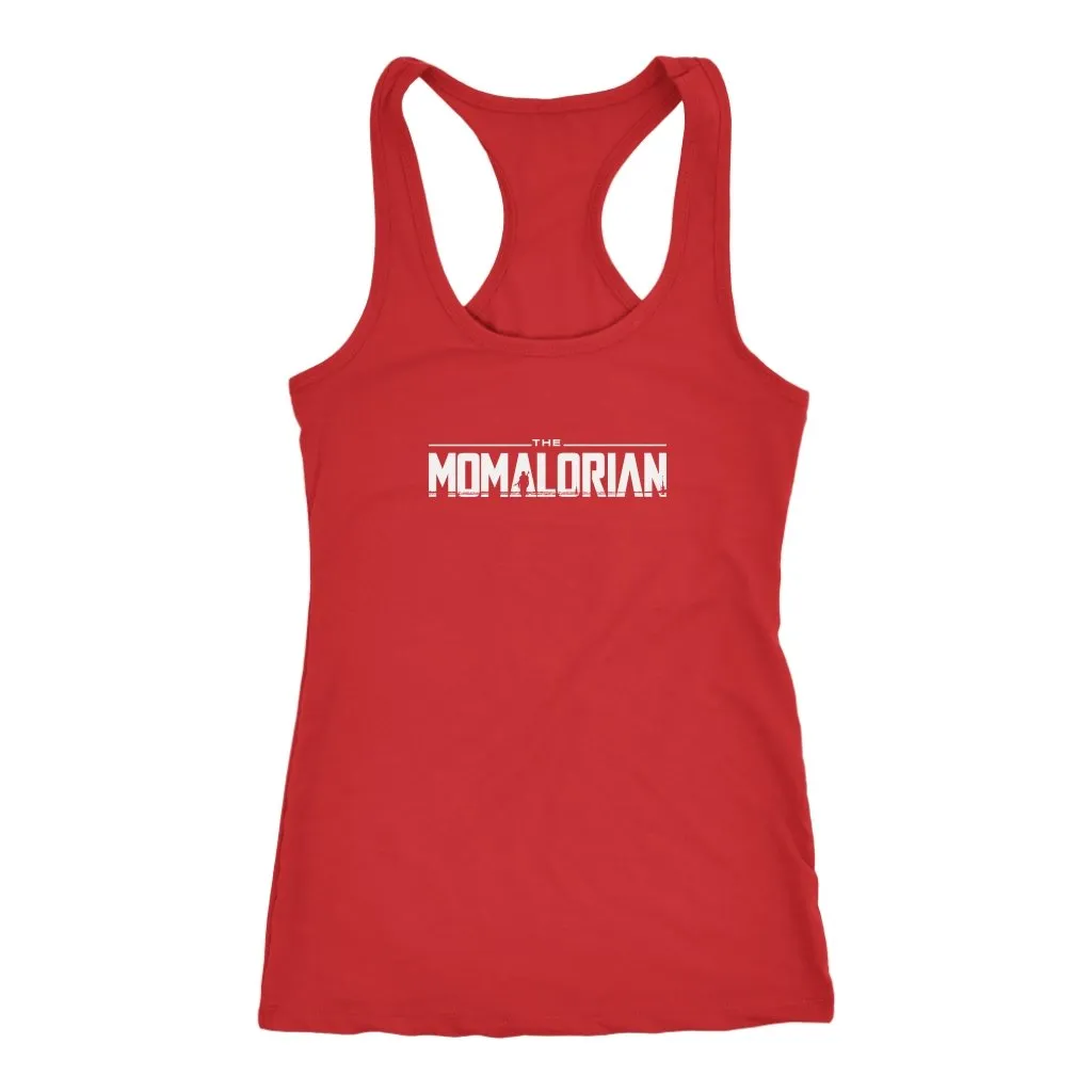 Momalorian  Racerback Tank