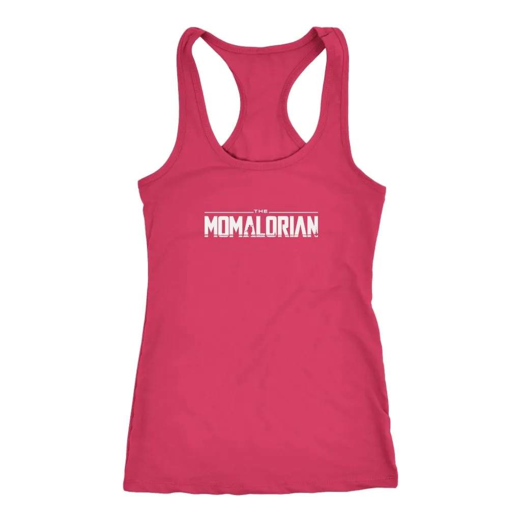 Momalorian  Racerback Tank