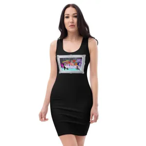 Moon's Last Supper, A Tribute Bodycon Dress