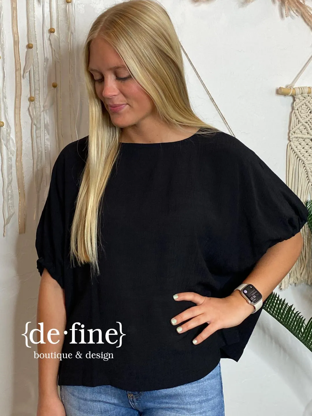 Moonstruck Batwing Blouse in 5 Colors - Oversized Fit
