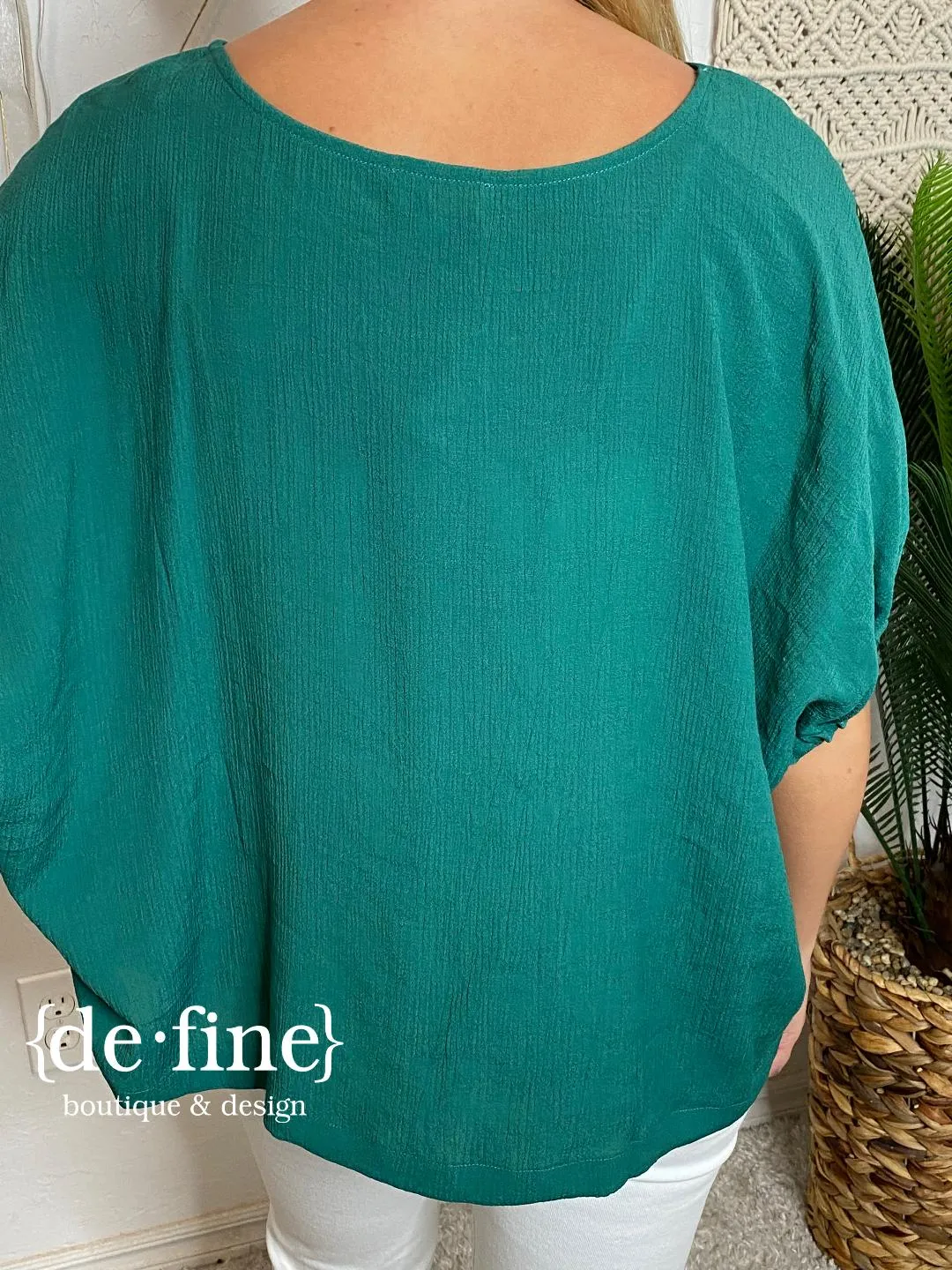 Moonstruck Batwing Blouse in 5 Colors - Oversized Fit