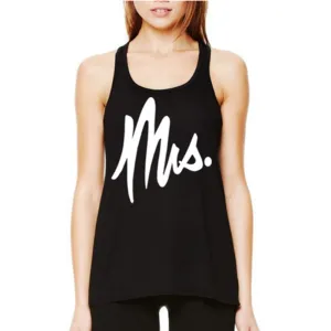 Mrs. Flowy Racerback Tank Top