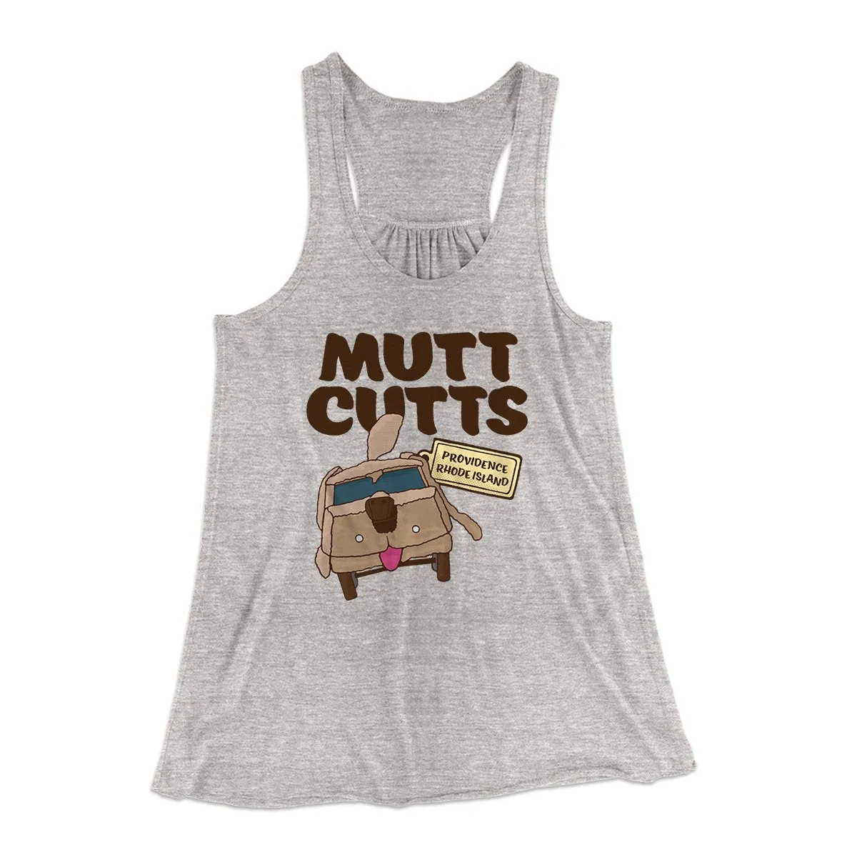 Mutt Cutts Women's Flowey Tank Top