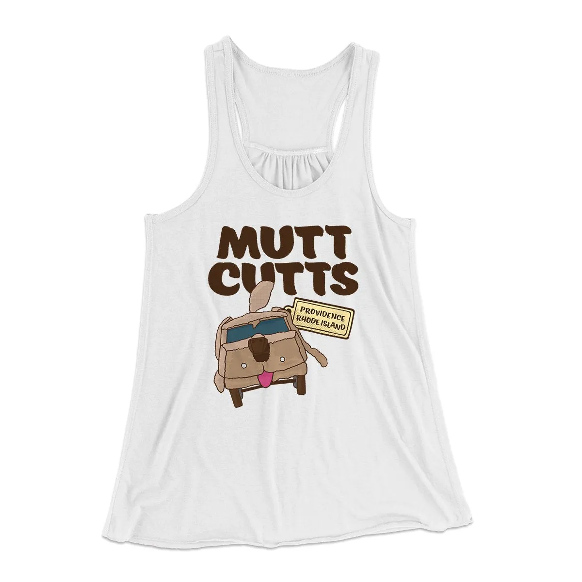 Mutt Cutts Women's Flowey Tank Top