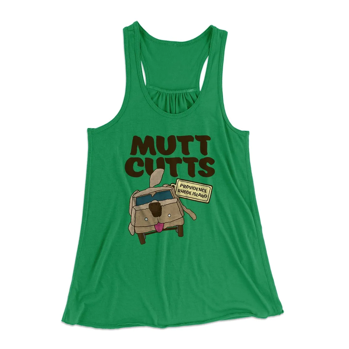 Mutt Cutts Women's Flowey Tank Top