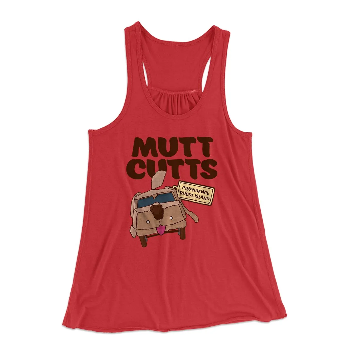 Mutt Cutts Women's Flowey Tank Top