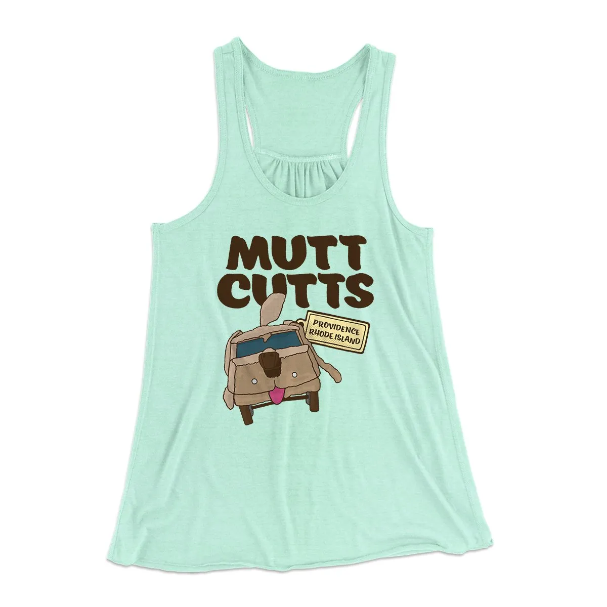 Mutt Cutts Women's Flowey Tank Top