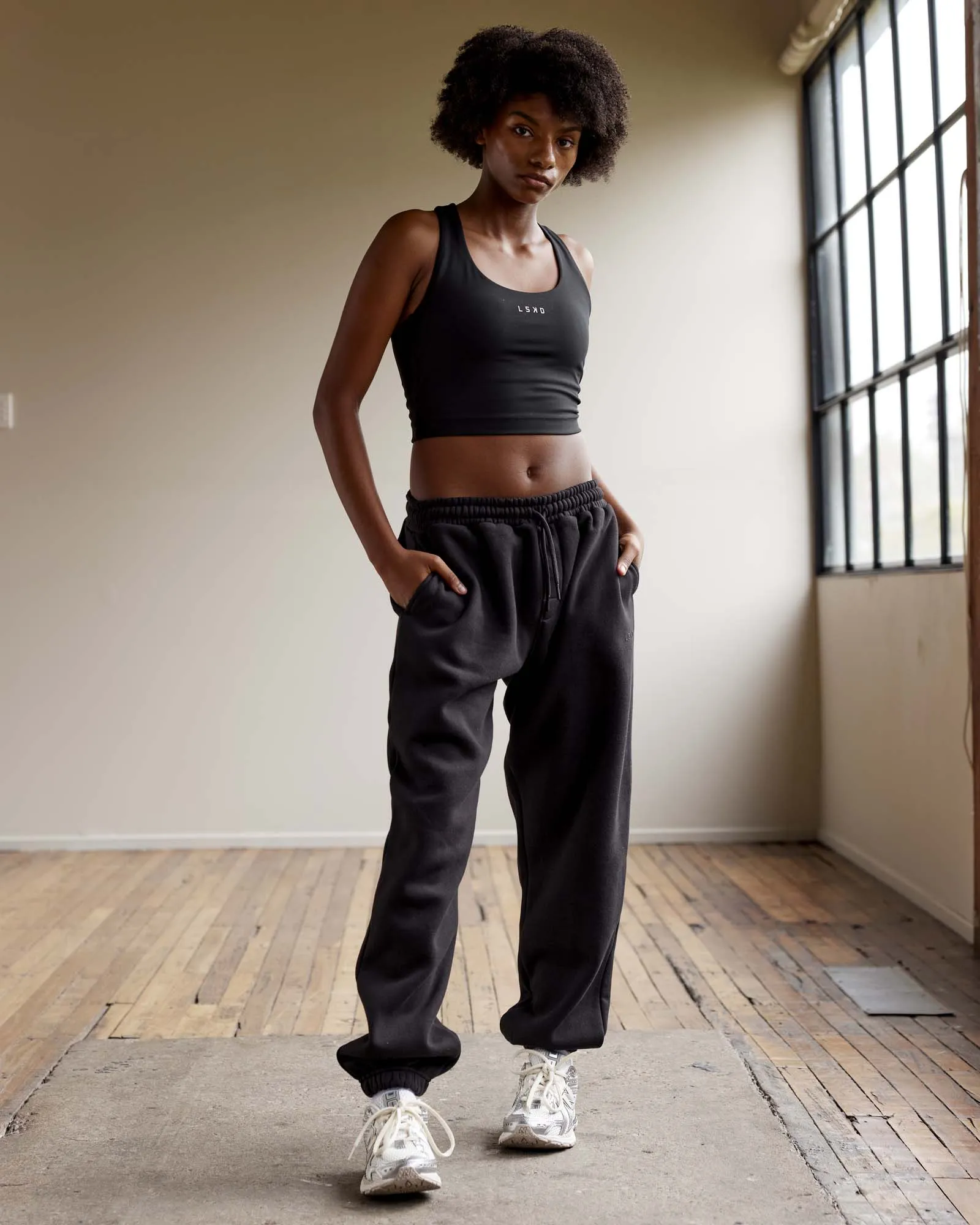 MVP Track Pant - Black-Black