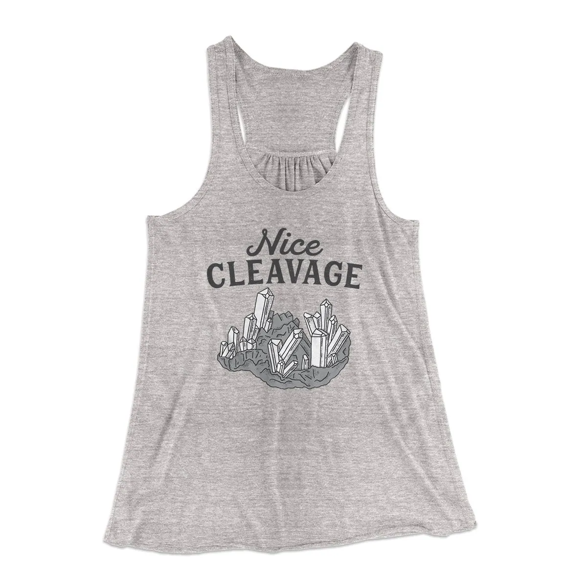 Nice Cleavage Women's Flowey Tank Top