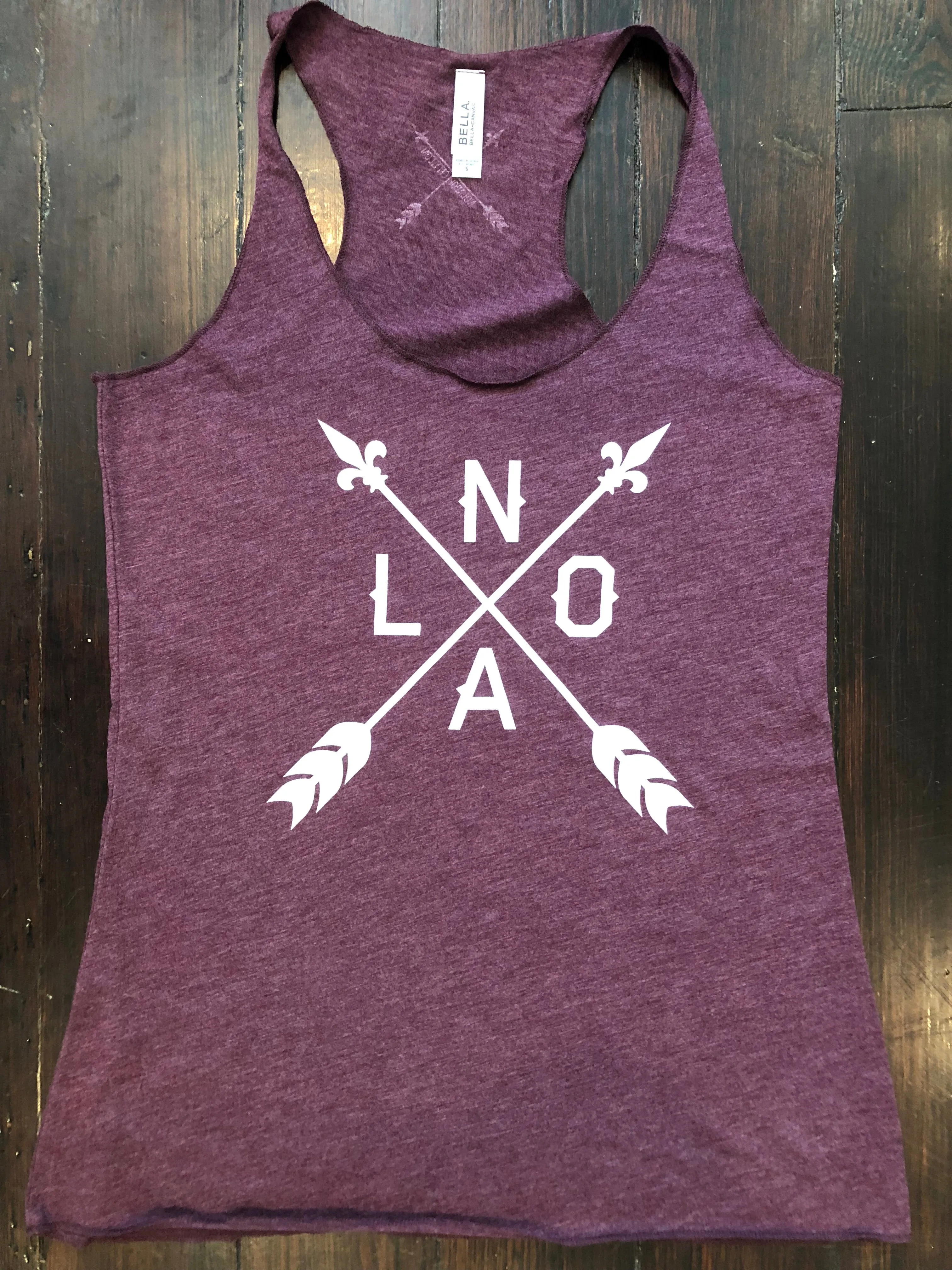 NOLA Arrow Racerback Tank Top