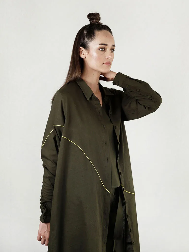 Noodle Wave Olive Co-Ord
