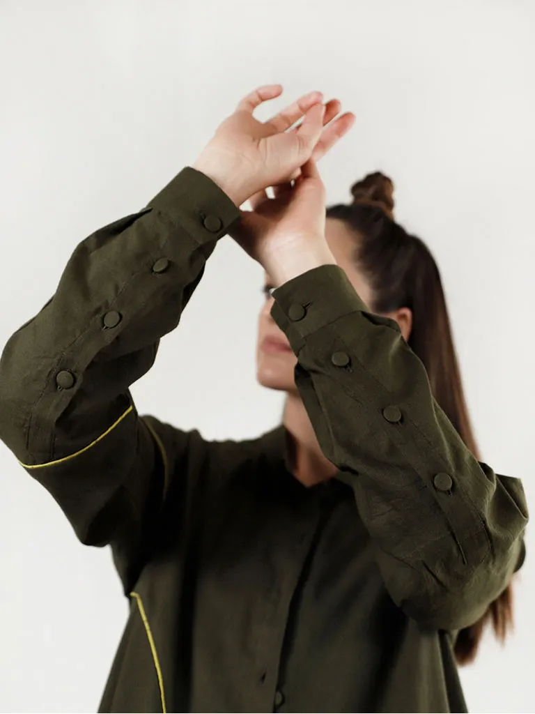 Noodle Wave Olive Co-Ord