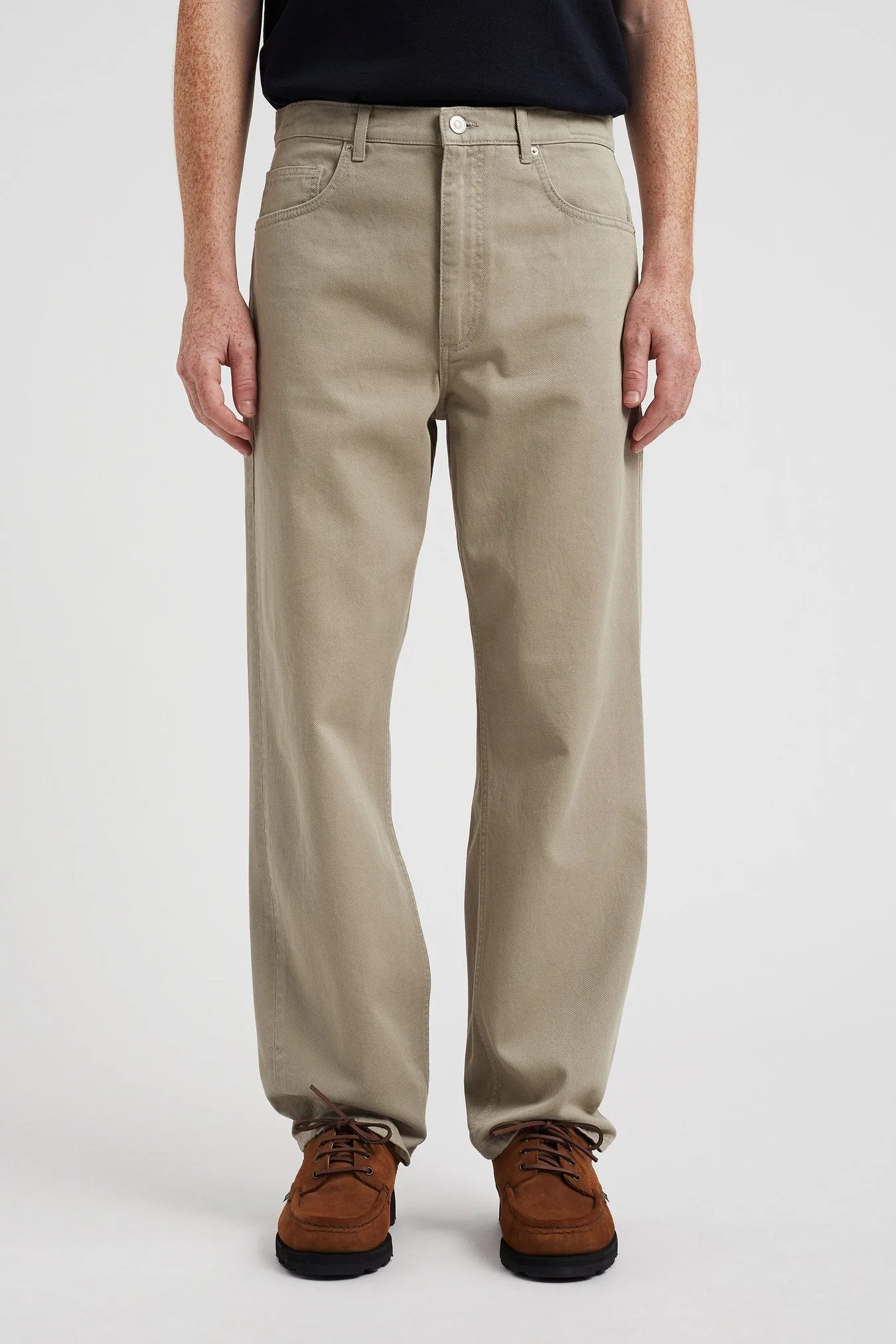 Norse Projects Mogens Relaxed 5 Pocket Heavy Twill Dark Clay