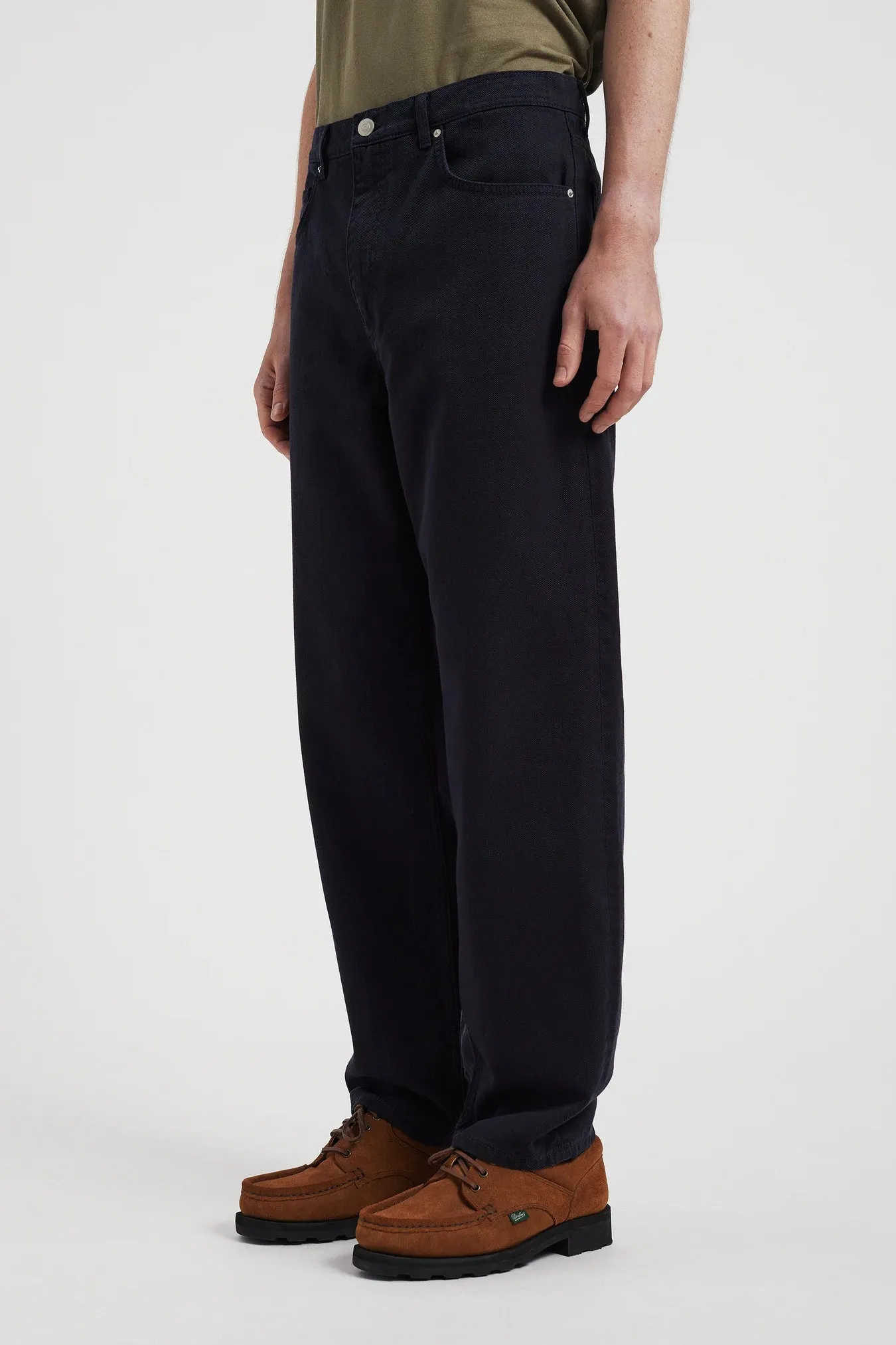 Norse Projects - Mogens Relaxed 5 Pocket Heavy Twill - Dark Navy