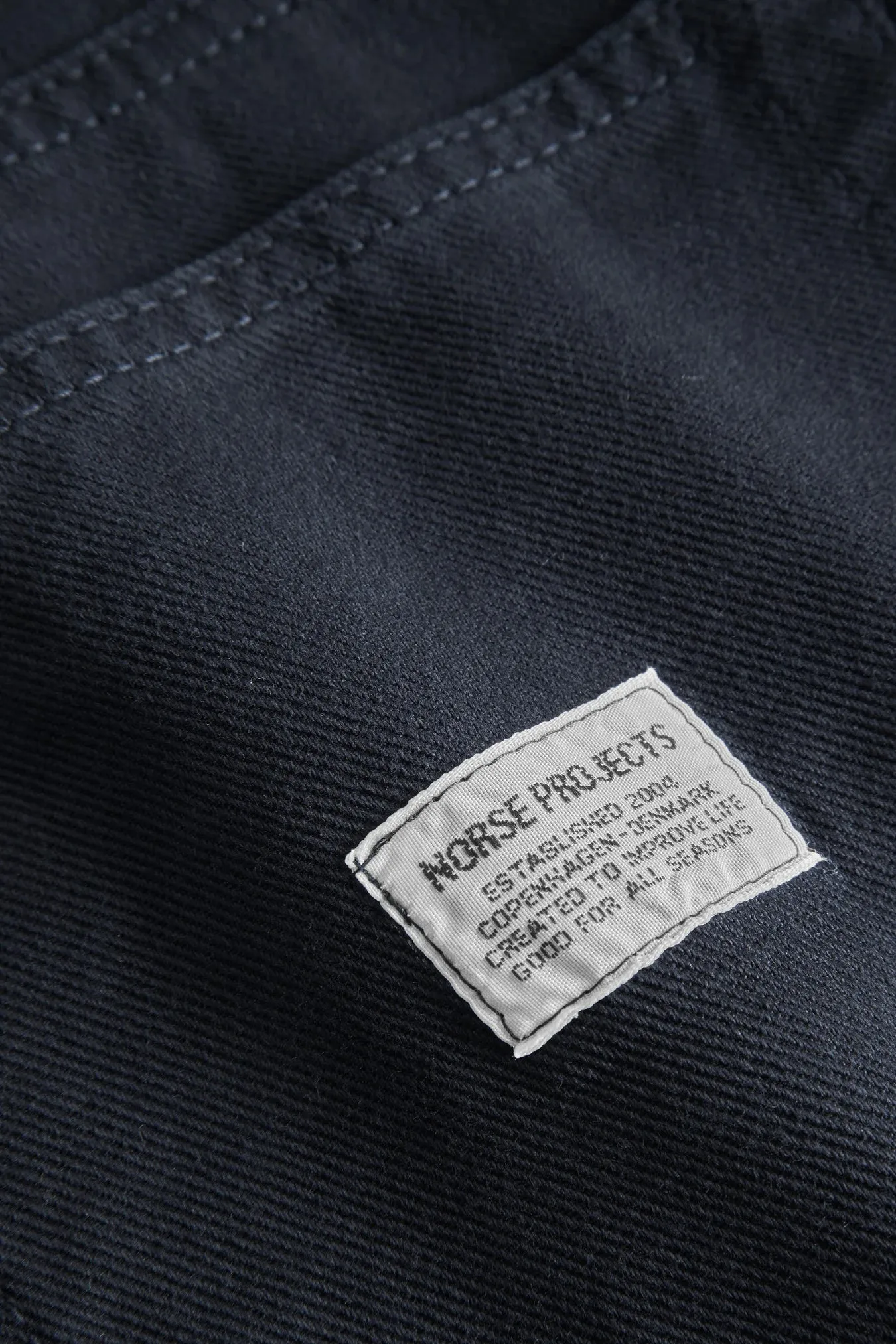 Norse Projects - Mogens Relaxed 5 Pocket Heavy Twill - Dark Navy
