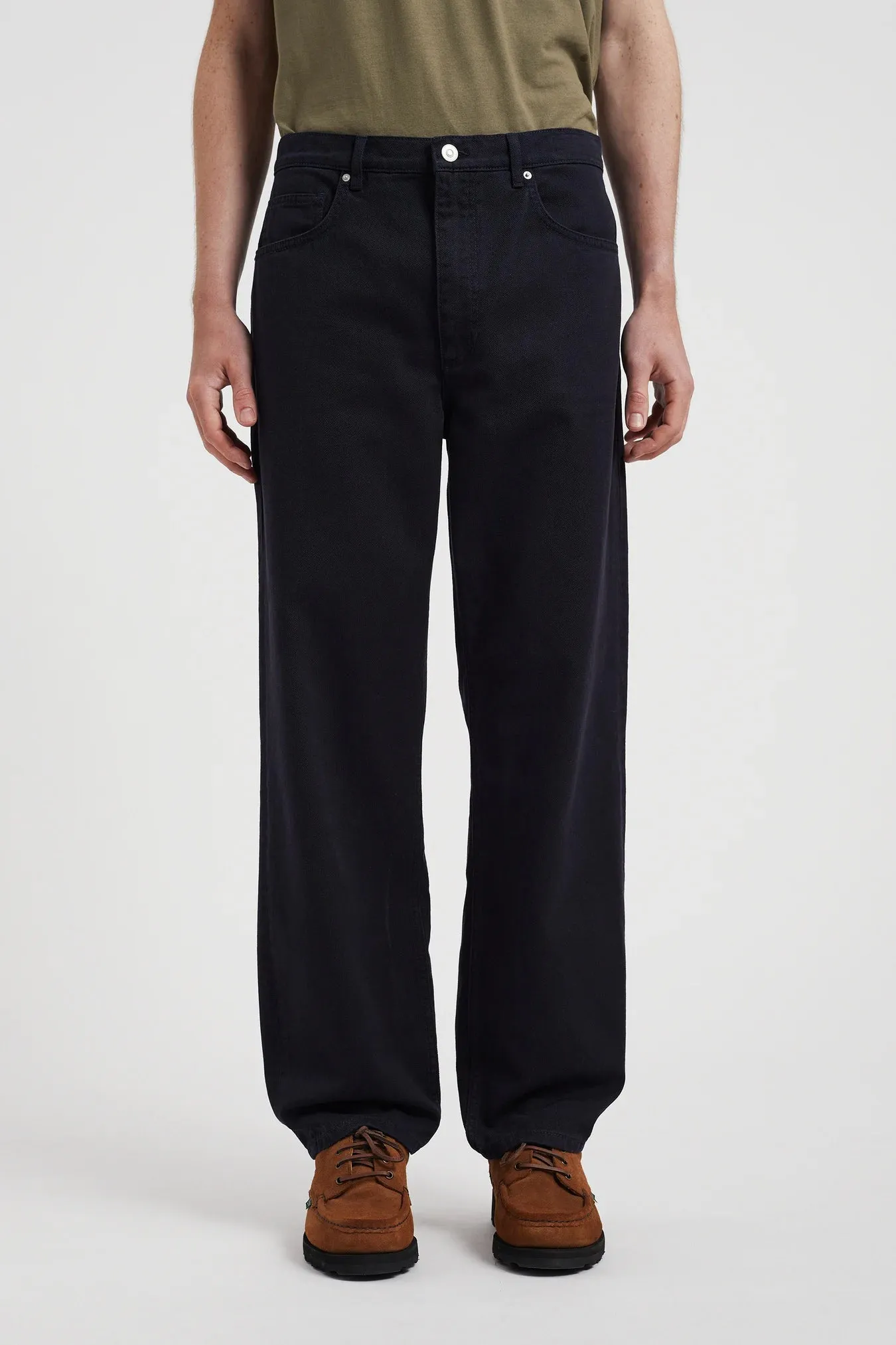 Norse Projects - Mogens Relaxed 5 Pocket Heavy Twill - Dark Navy