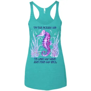 Ocean Soul Racerback Tank (Tahiti)