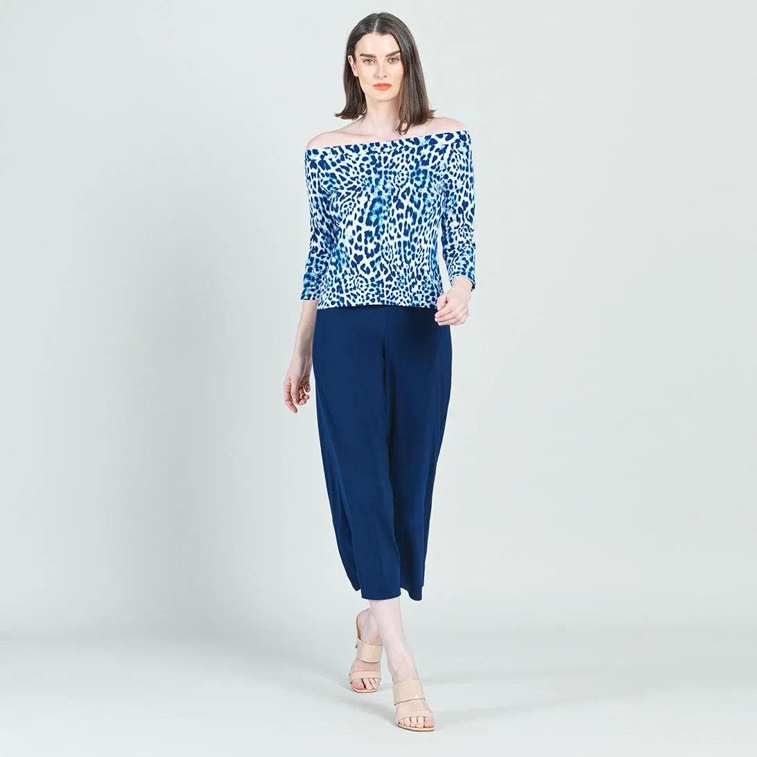 Off The Shoulder Top - Baby Cheetah - Final Sale!