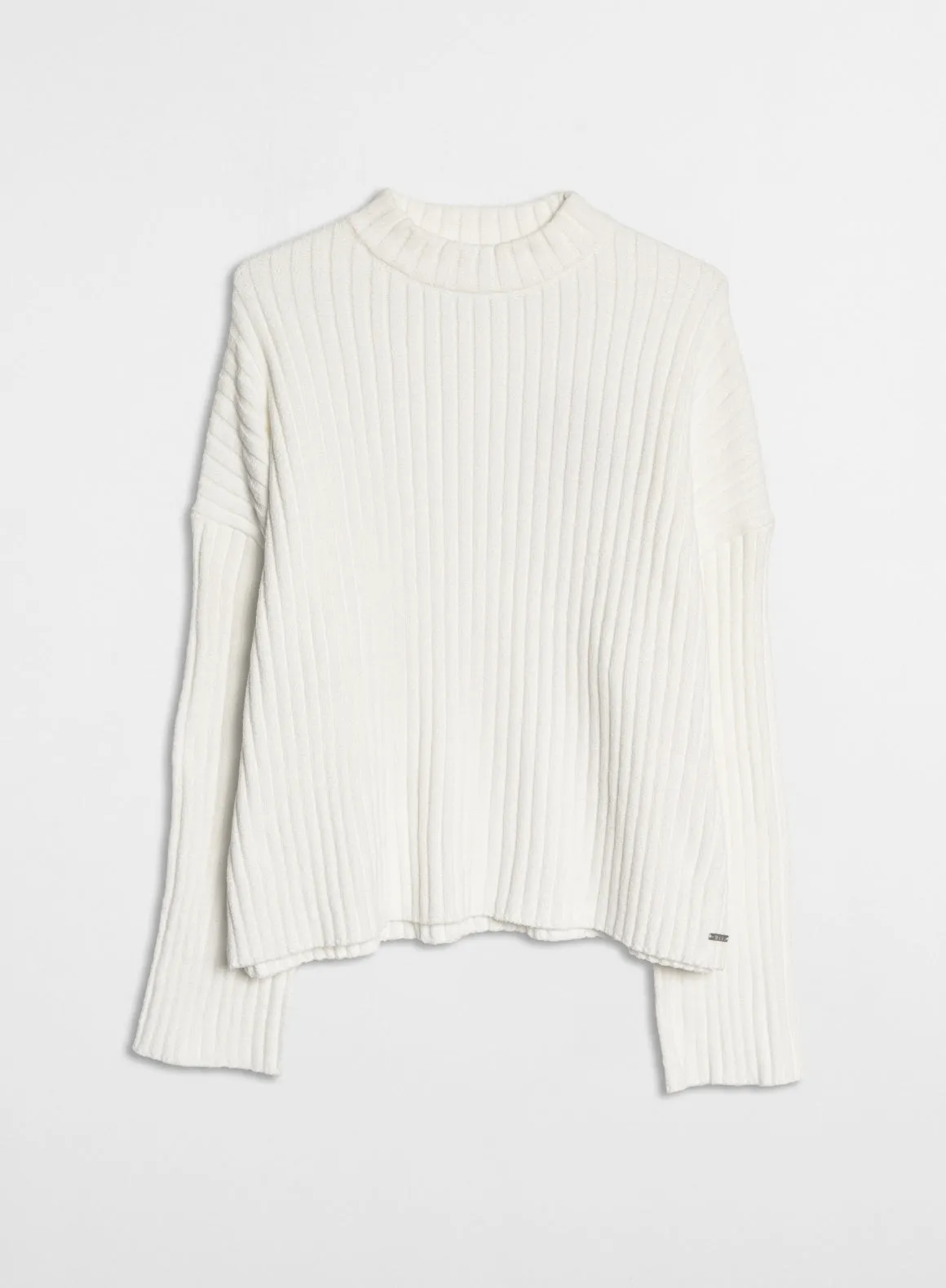 Off-White Rib Knit Sweater