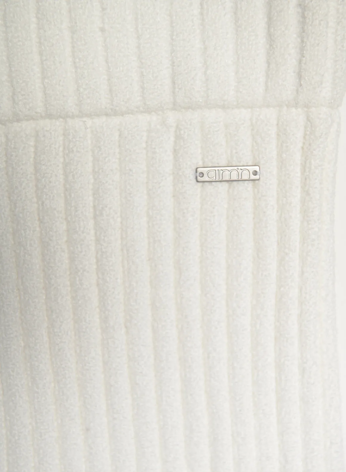 Off-White Rib Knit Sweater