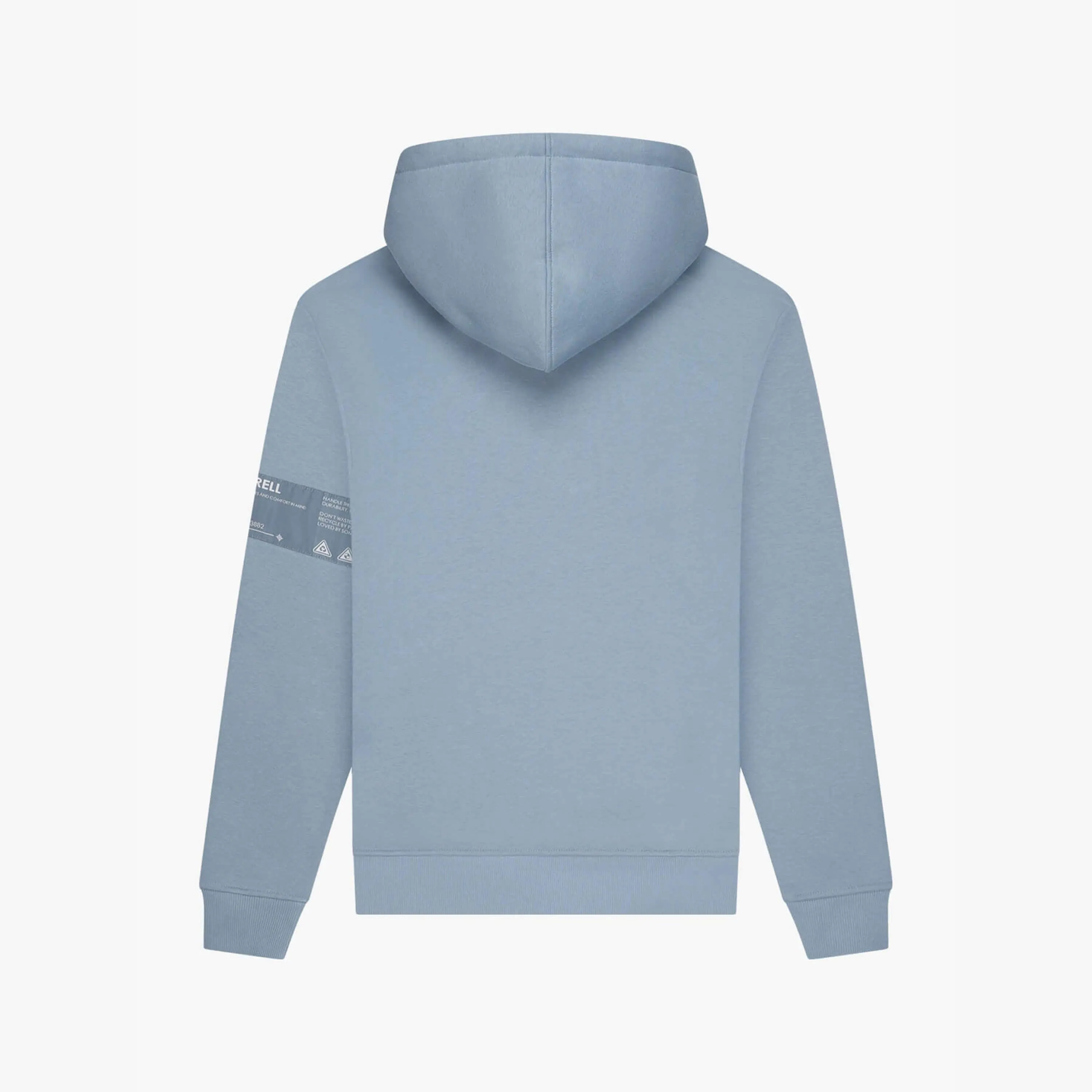OMEGA HOODIE | MUTED BLUE/WHITE