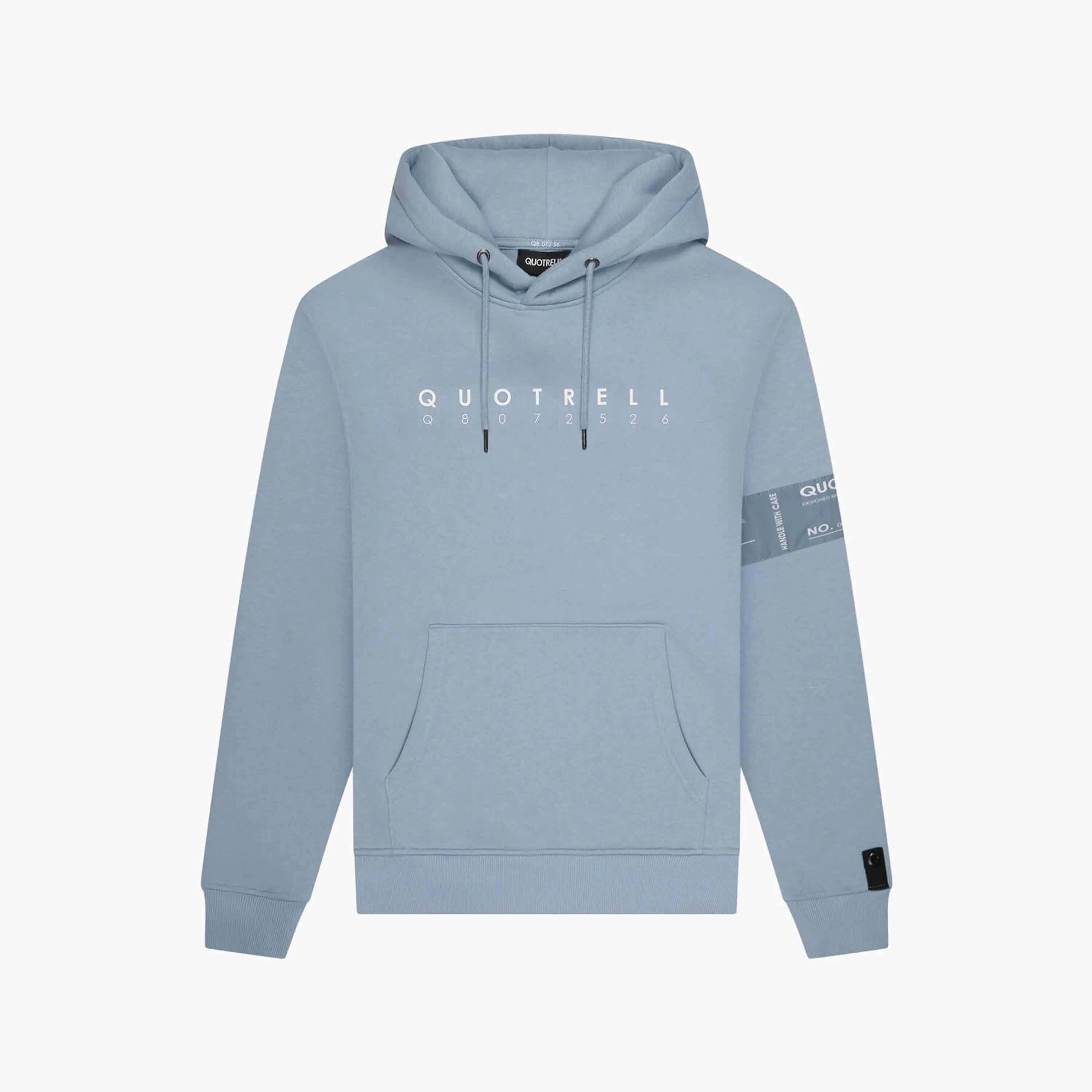 OMEGA HOODIE | MUTED BLUE/WHITE