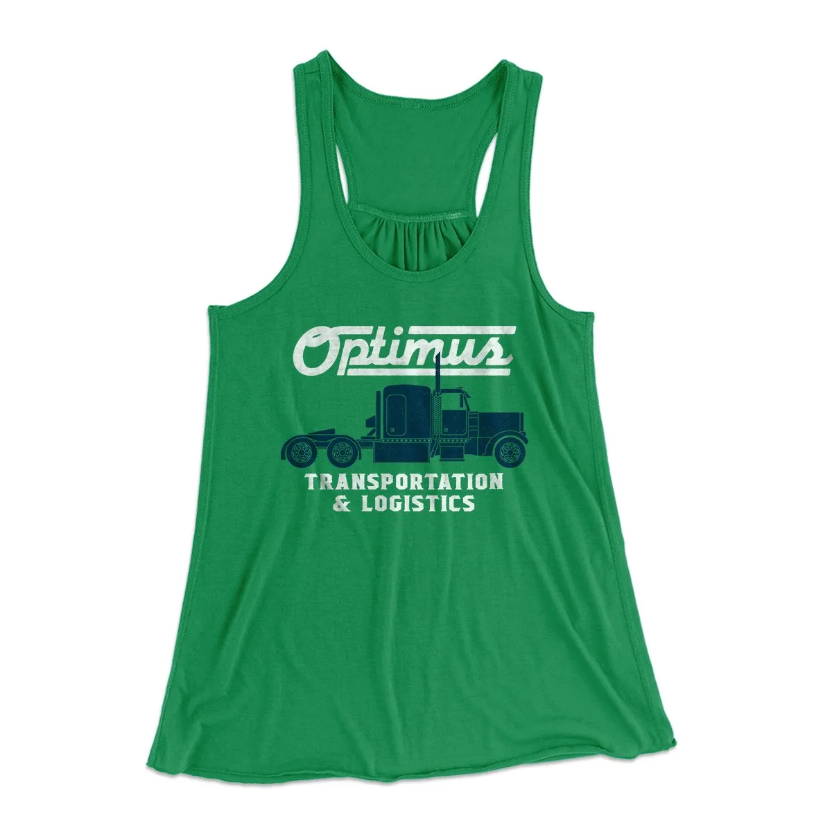 Optimus Transportation Women's Flowey Tank Top