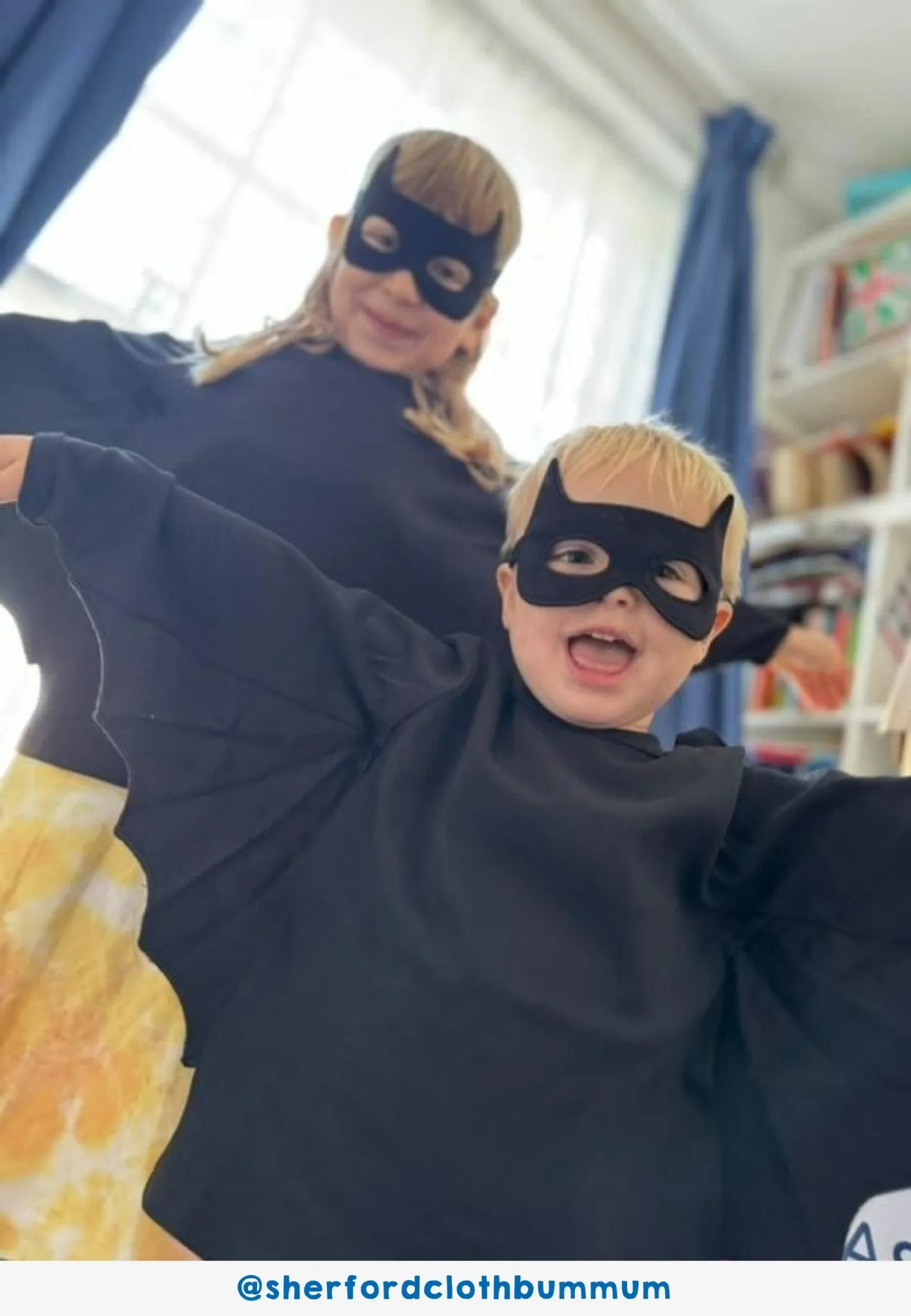 Organic Batwing T-Shirt & Mask Costume Set