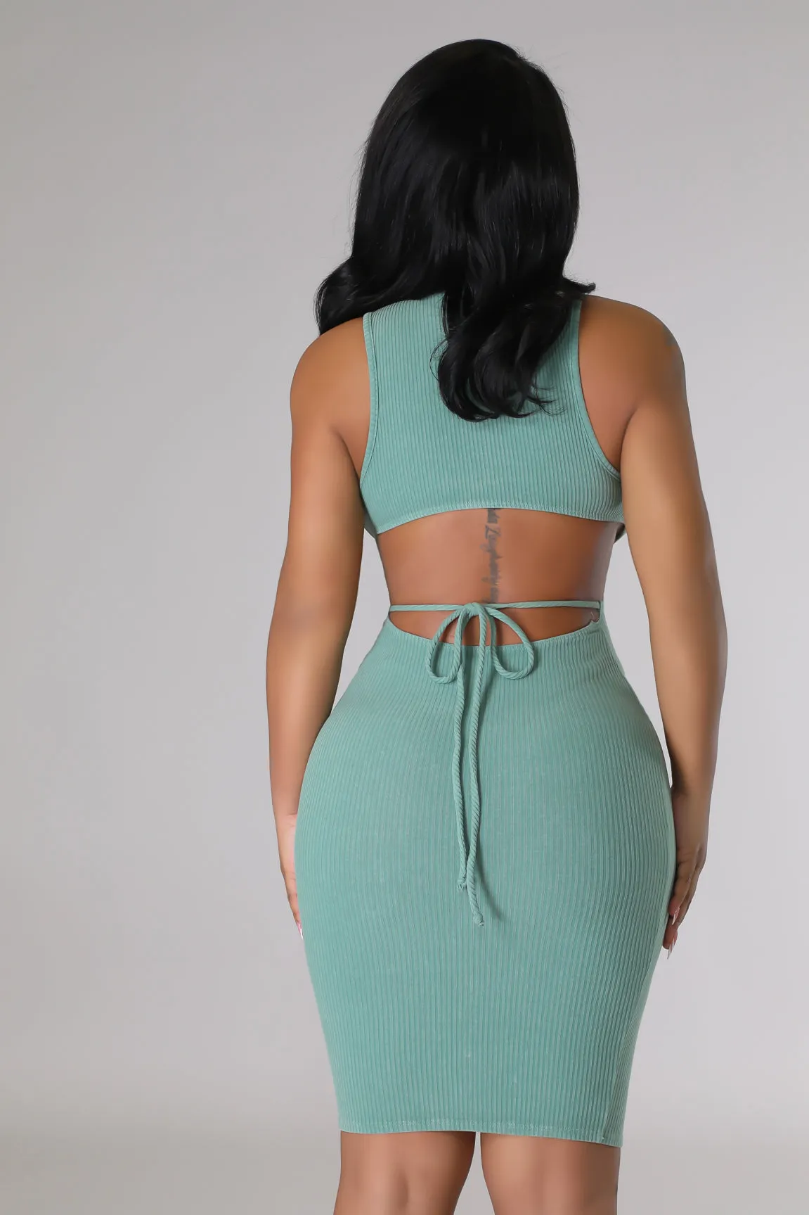 PEARL MIDI DRESS