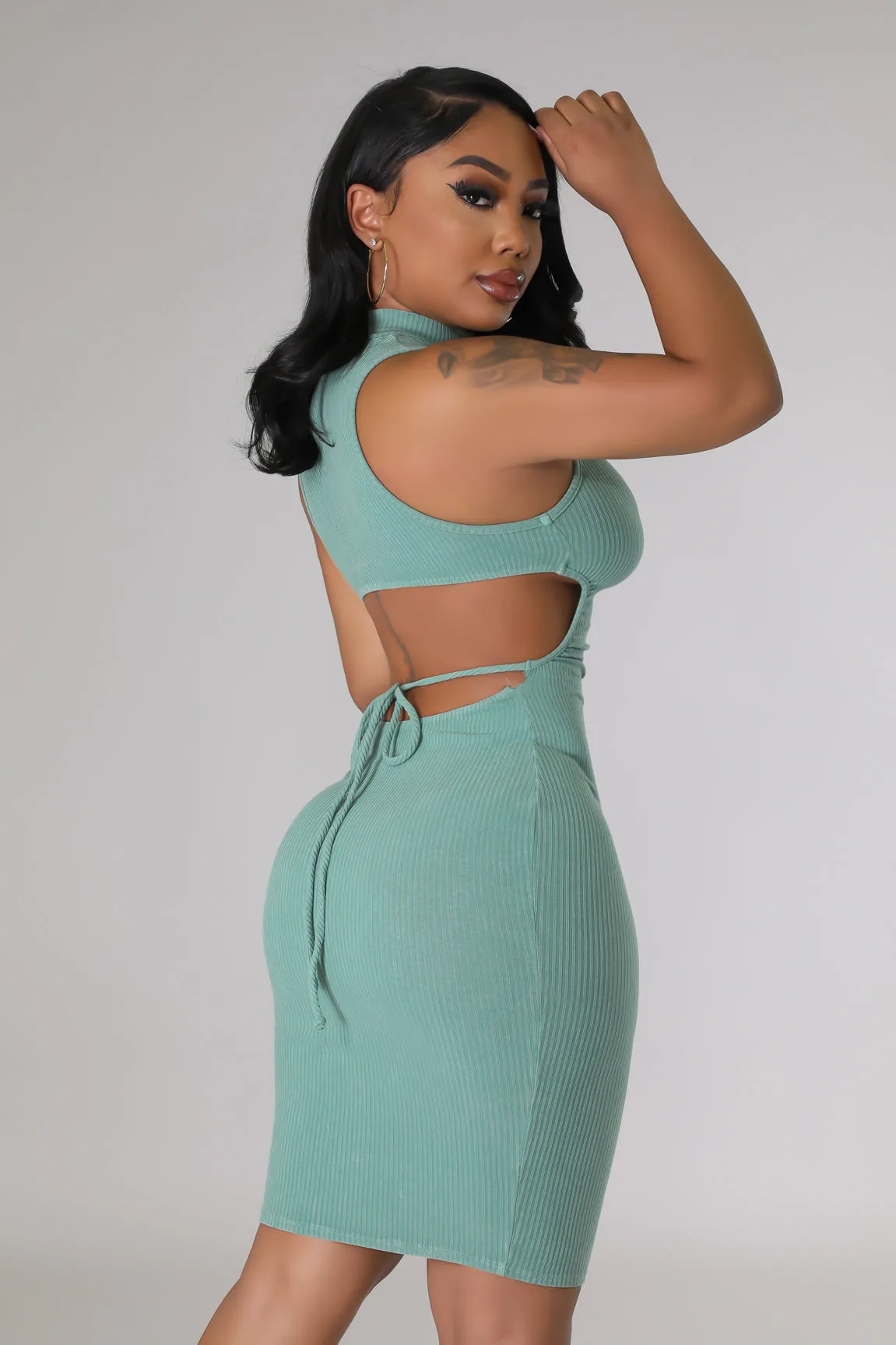 PEARL MIDI DRESS