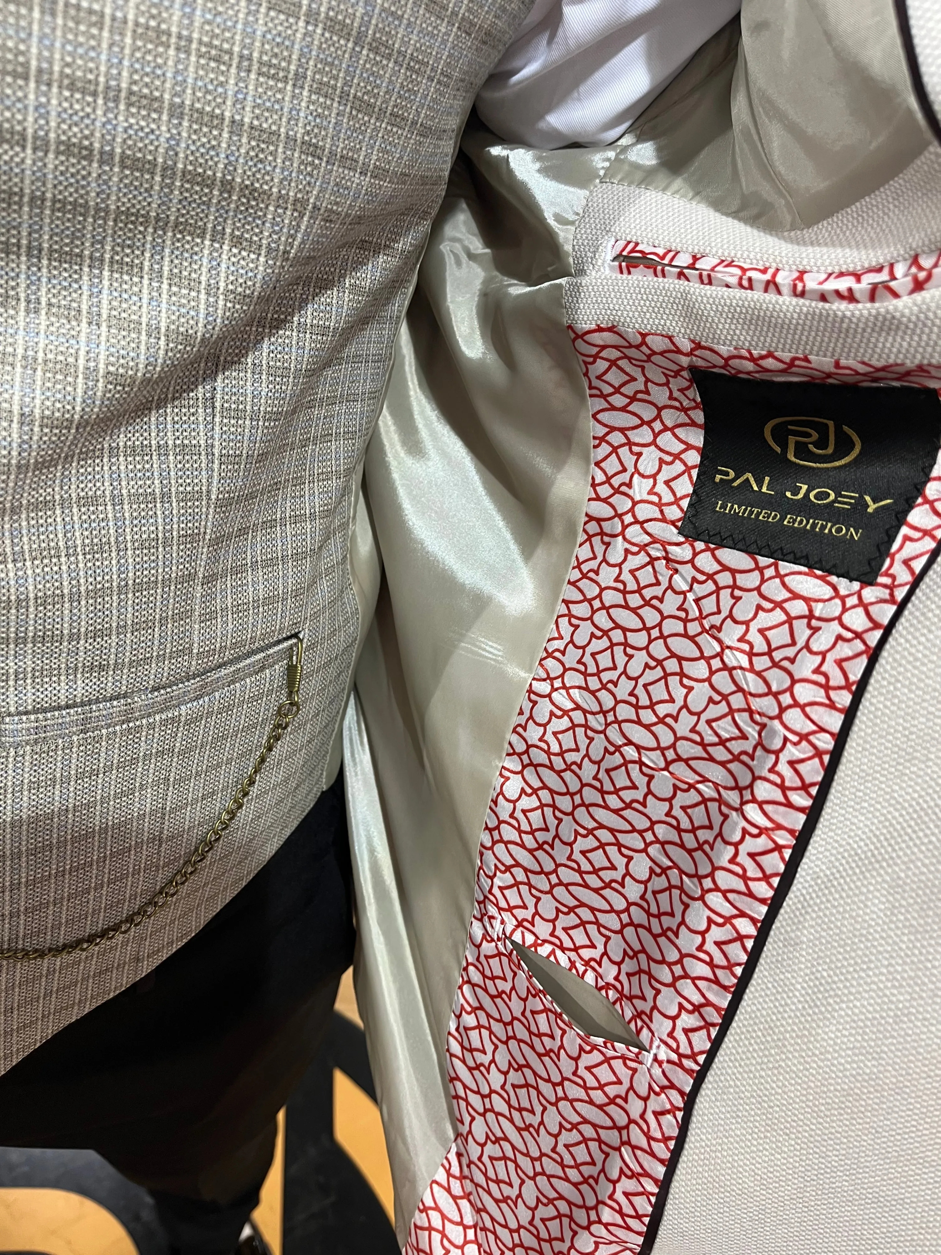 Pele - Stone 3 Piece Suit