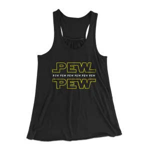 Pew Pew Women's Flowey Tank Top