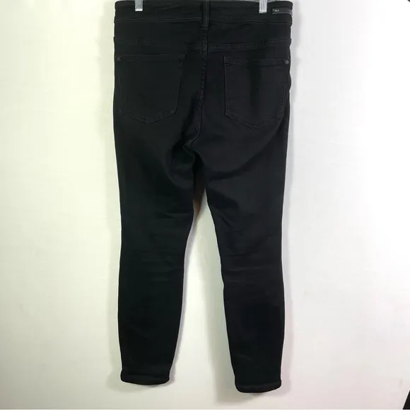 Pilcro High-Rise Skinny Jeans black