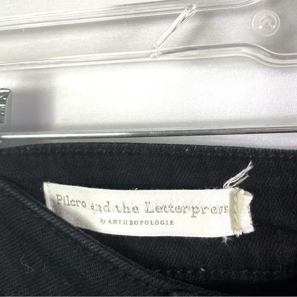 Pilcro High-Rise Skinny Jeans black