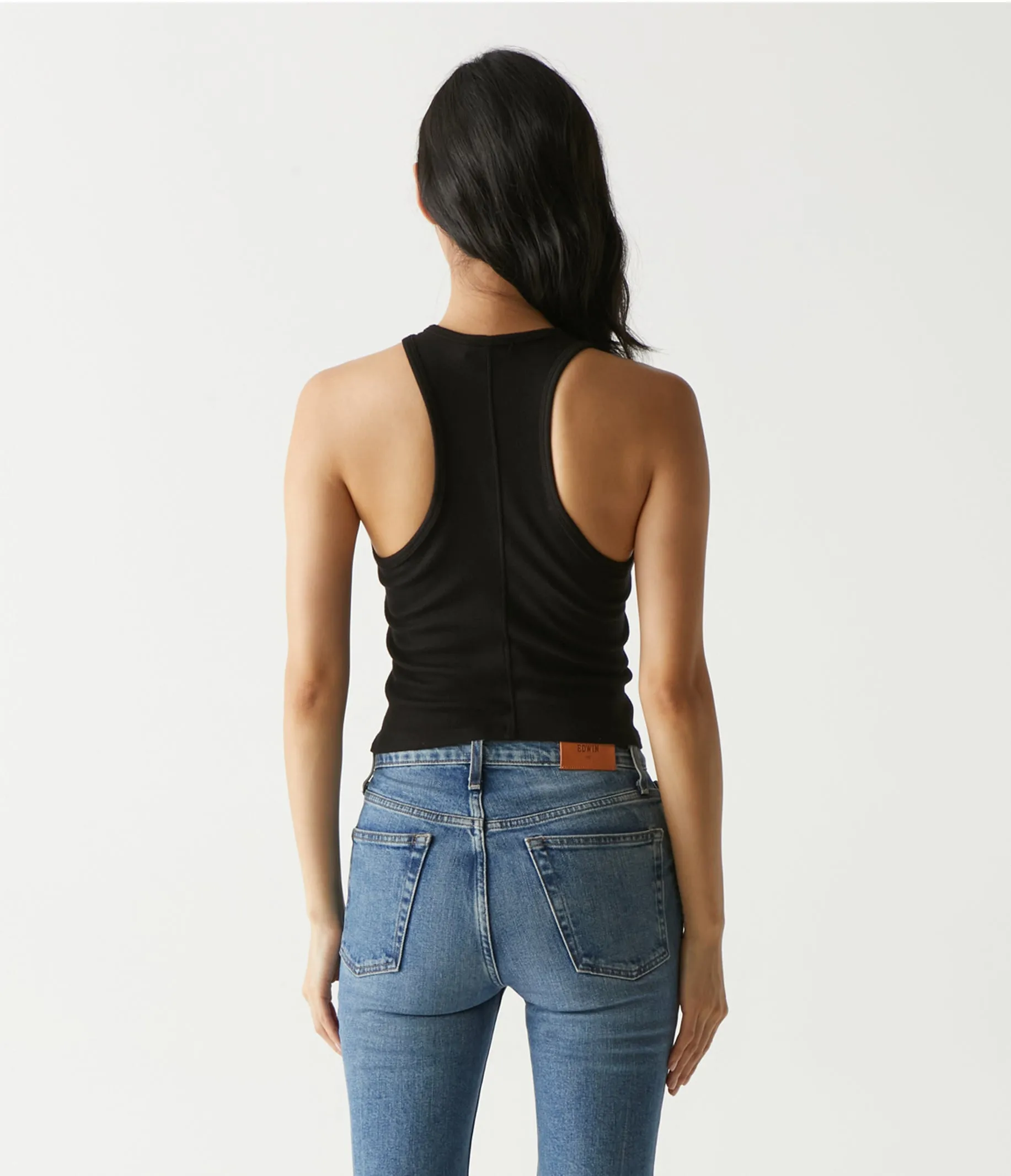 Pina Ribbed Halter Tank