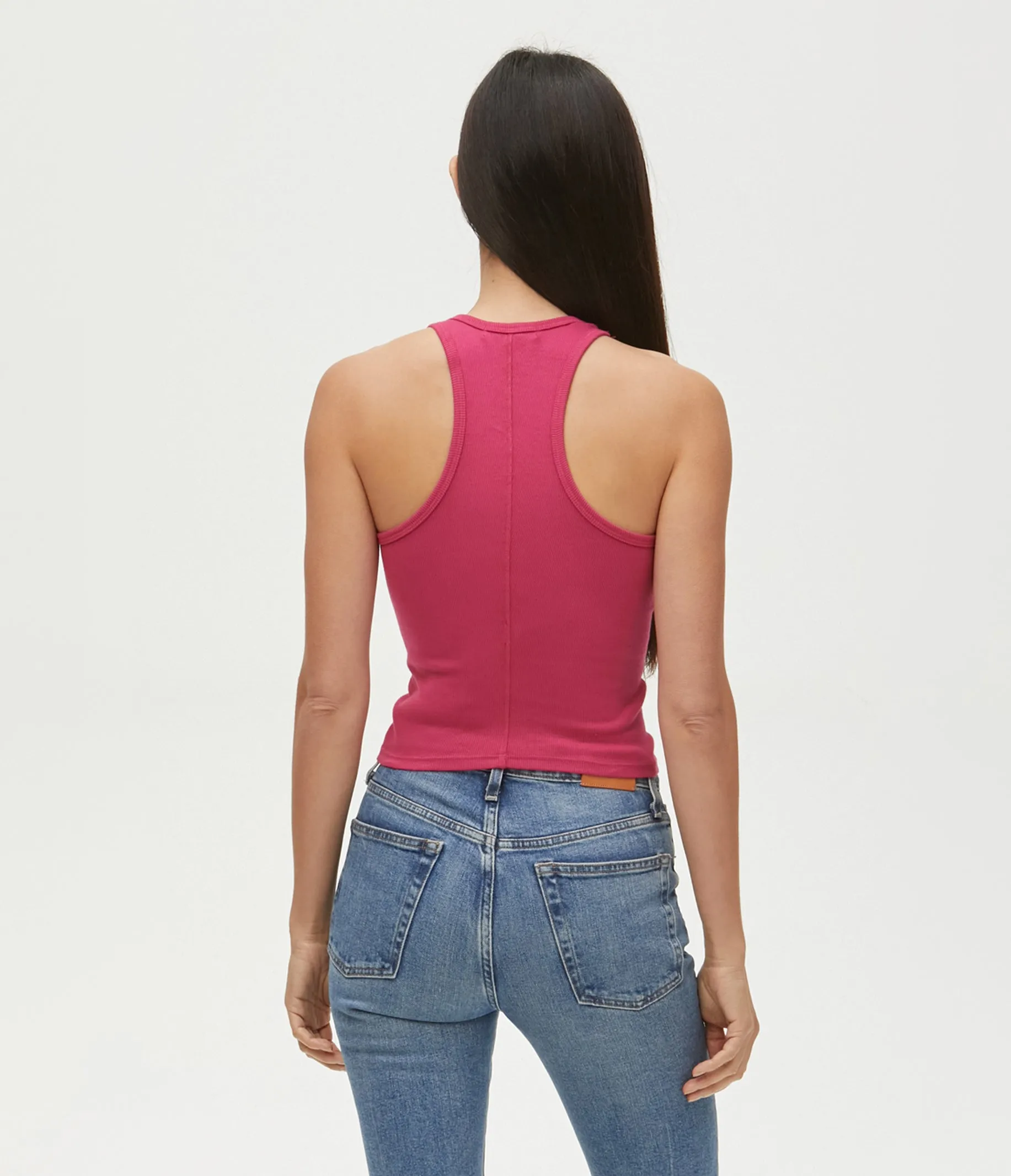 Pina Ribbed Halter Tank