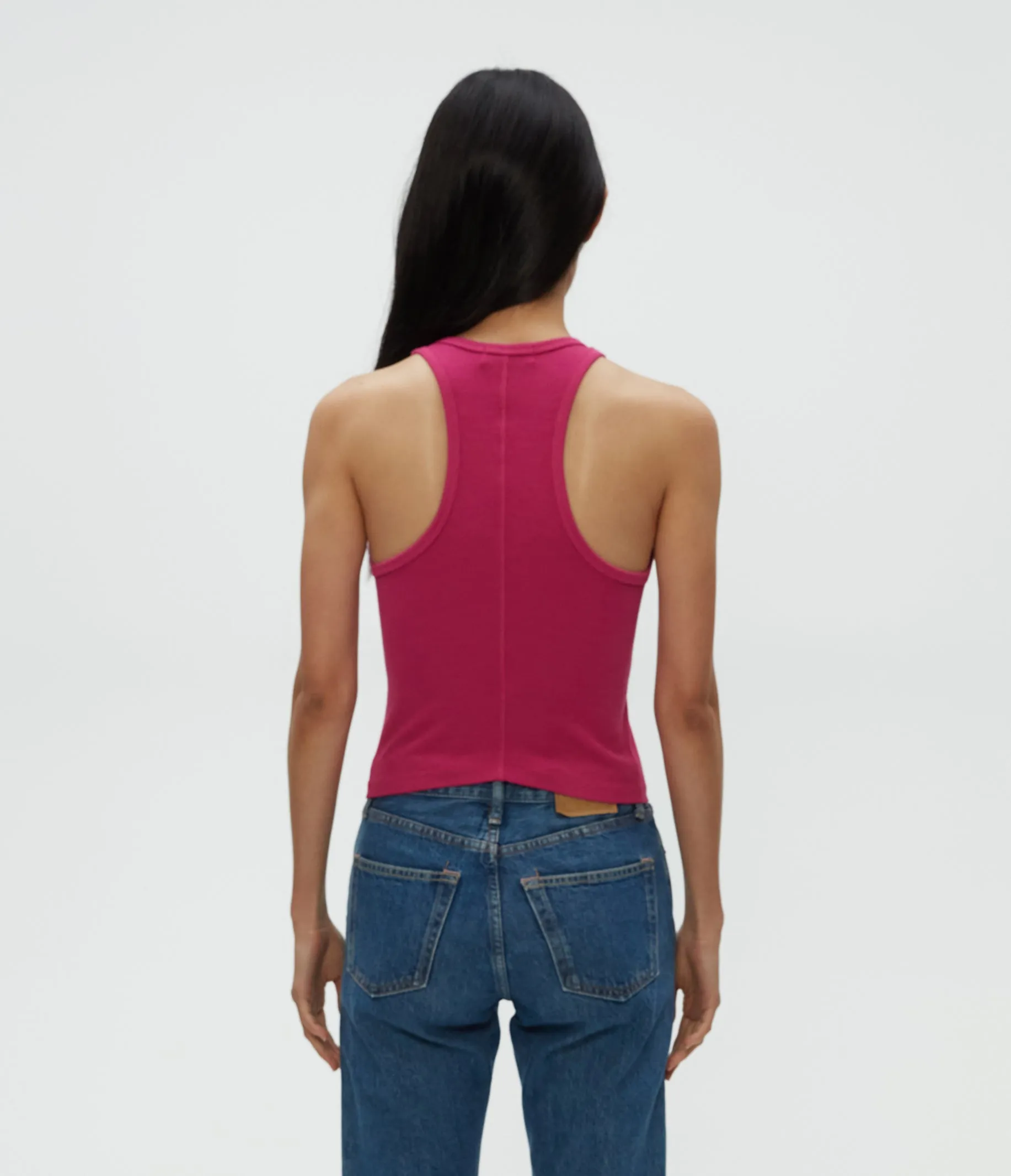 Pina Ribbed Halter Tank