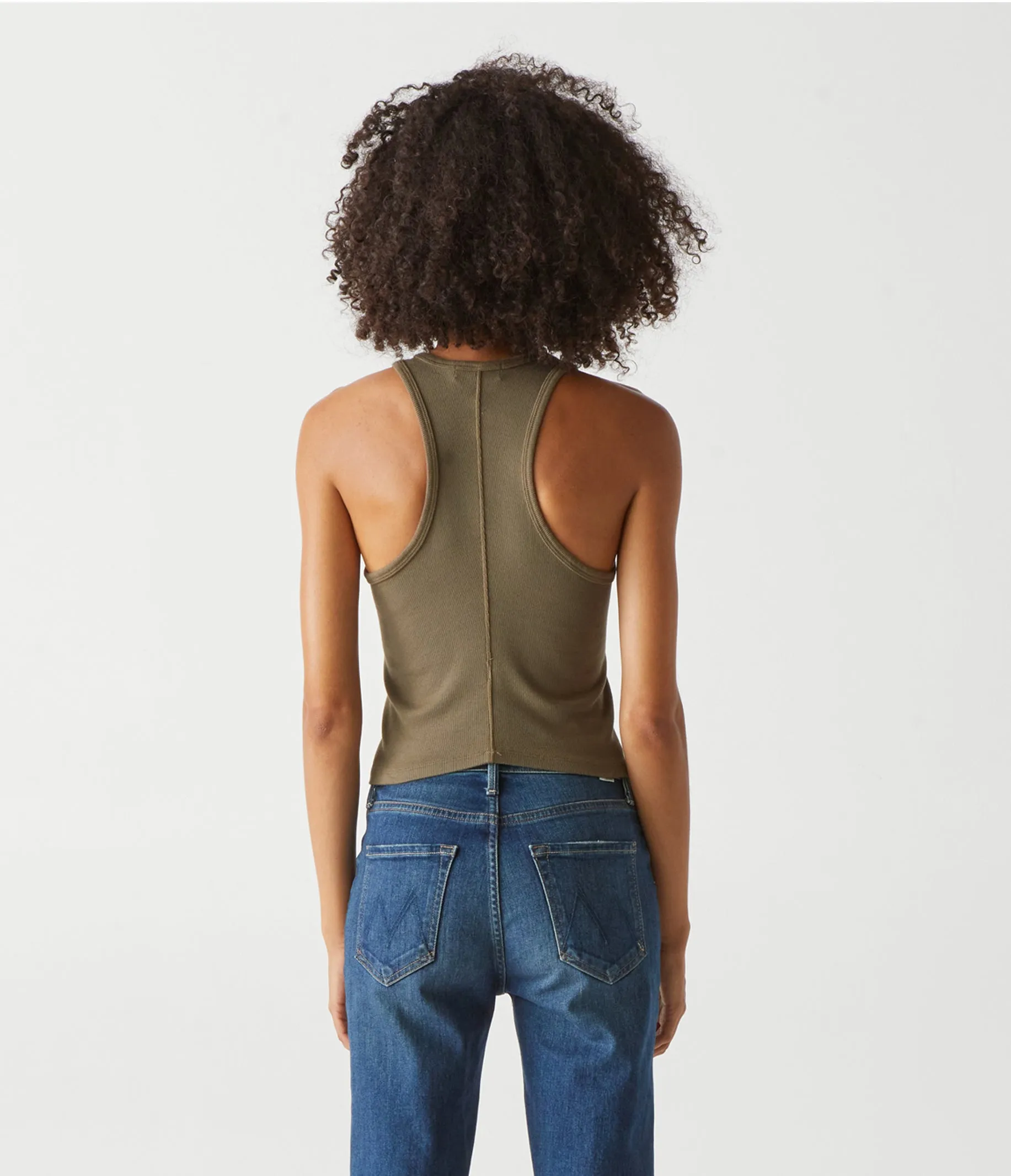 Pina Ribbed Halter Tank