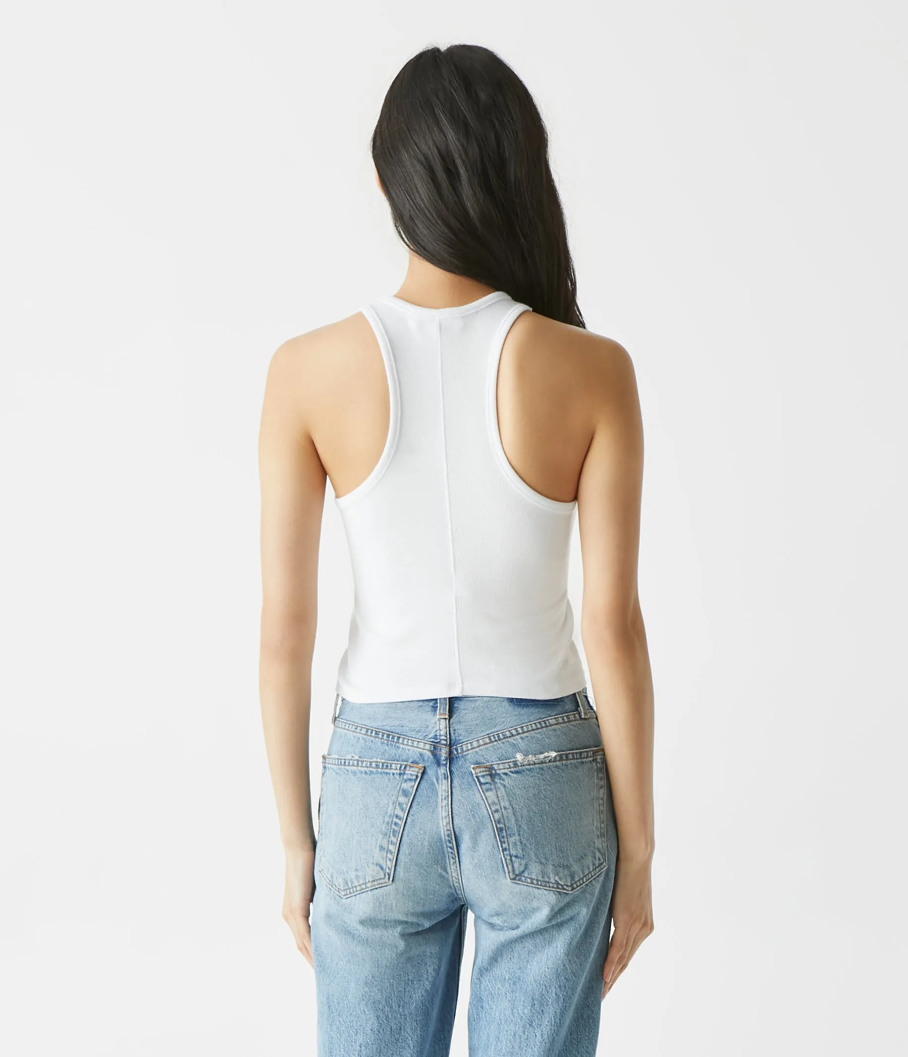 Pina Ribbed Halter Tank