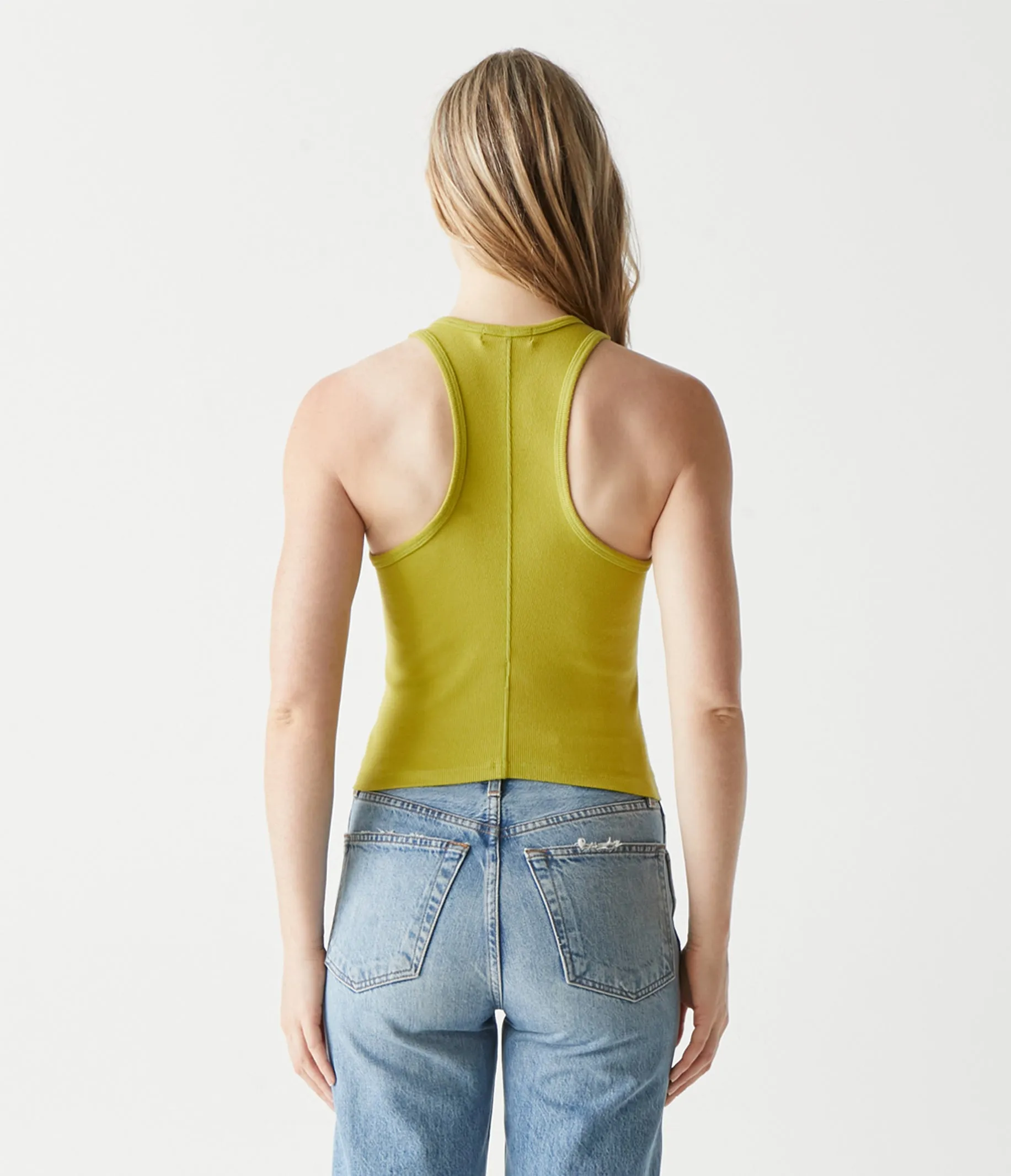 Pina Ribbed Halter Tank