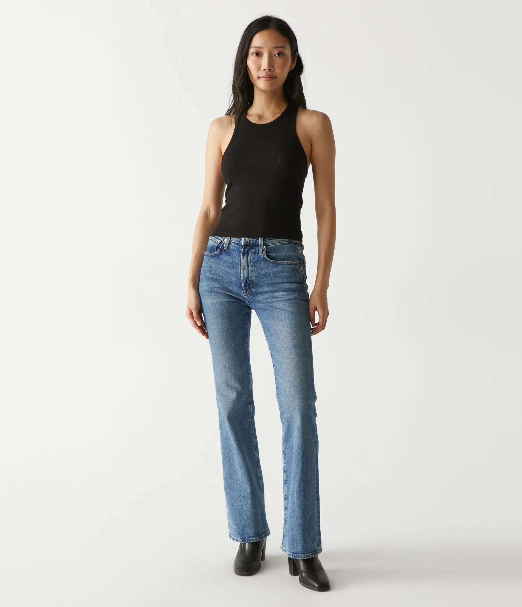Pina Ribbed Halter Tank