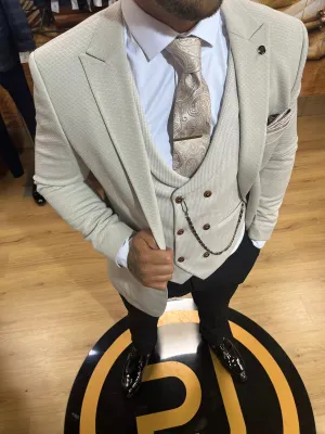 Pinza - Stone 3 Piece Suit